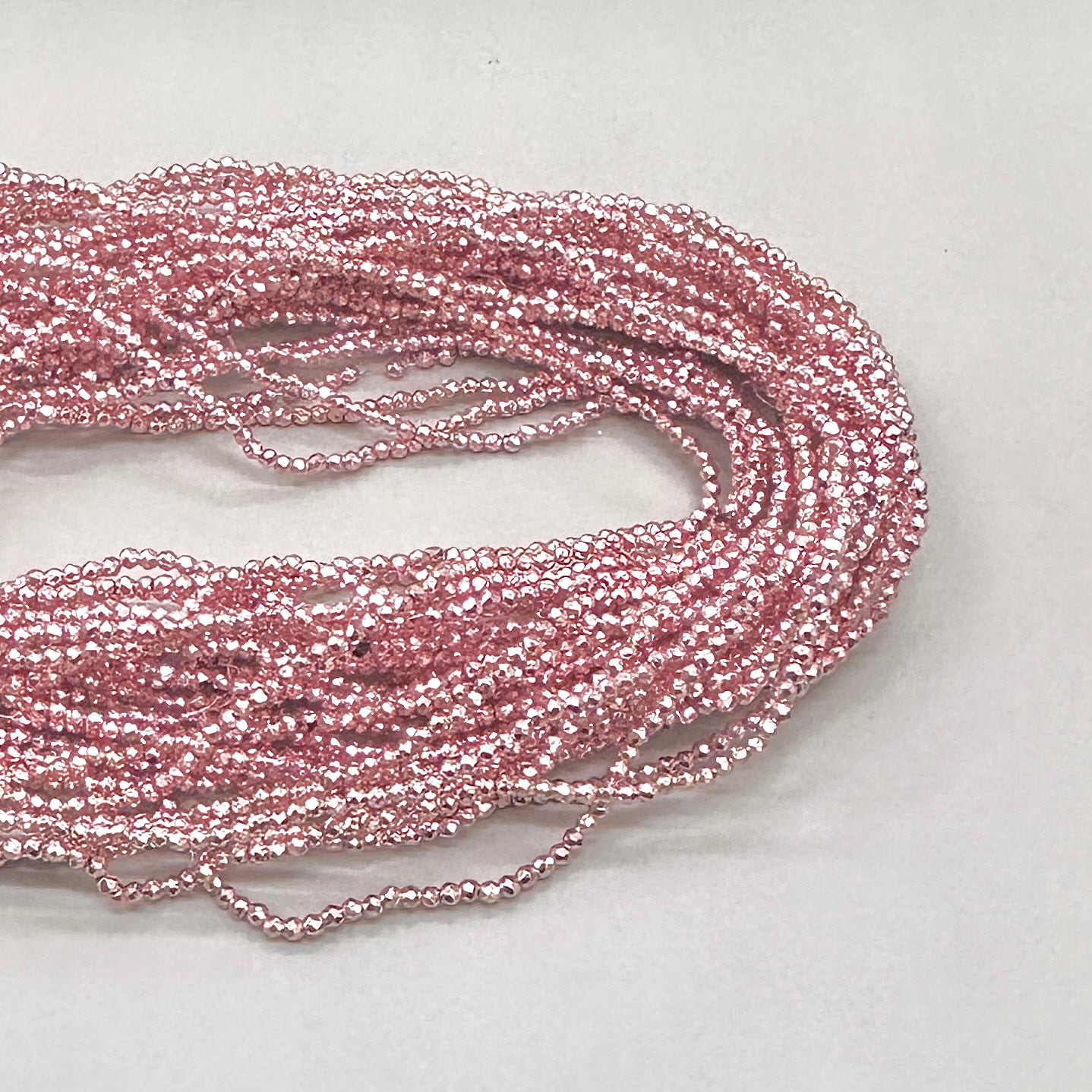 HEMATITA | ROSADO COBRIZO FACETADA | 2MM