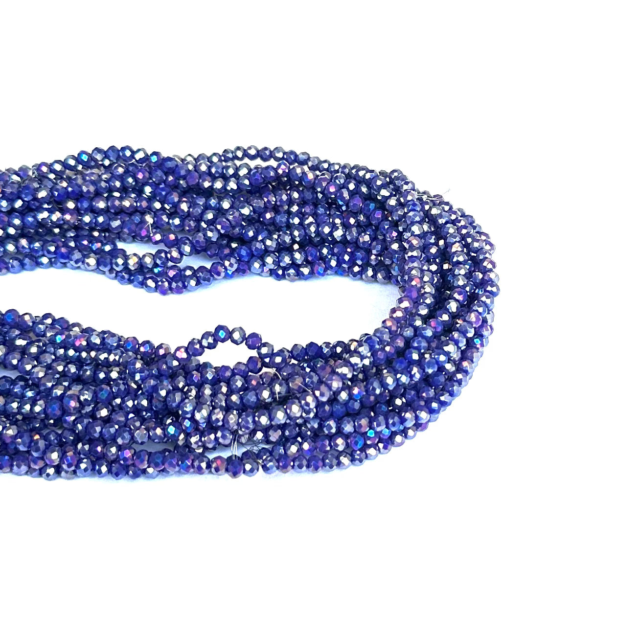CRISTAL CHATO | TORNASOL AZUL OSCURO MATTE