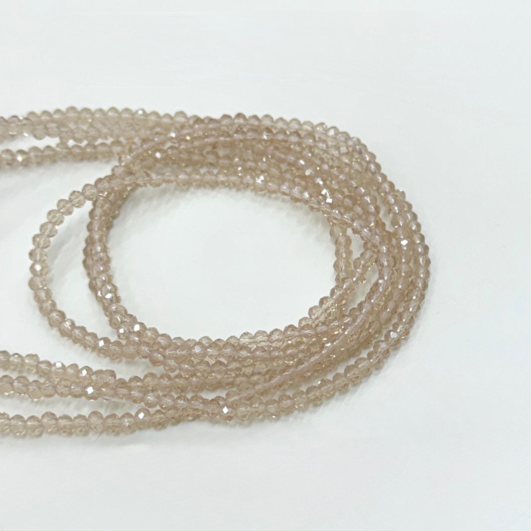 CRISTAL CHATO | 2MM | TRANSLUCIDO BEIGE