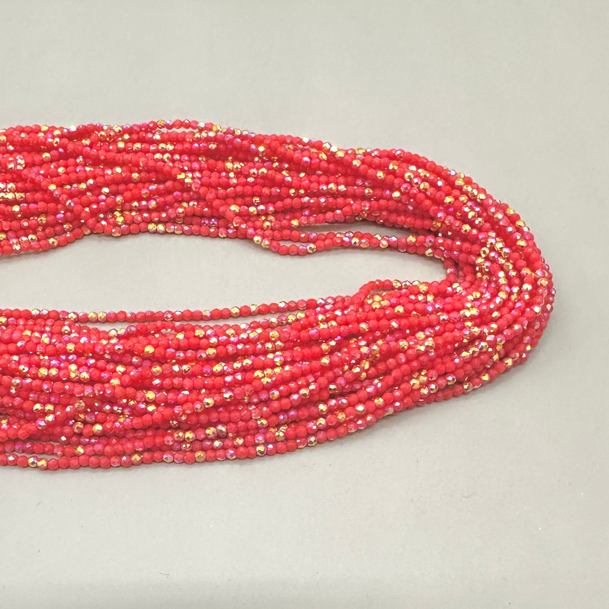 CRISTALES MINERALES FACETADO | CORAL TORNASOL