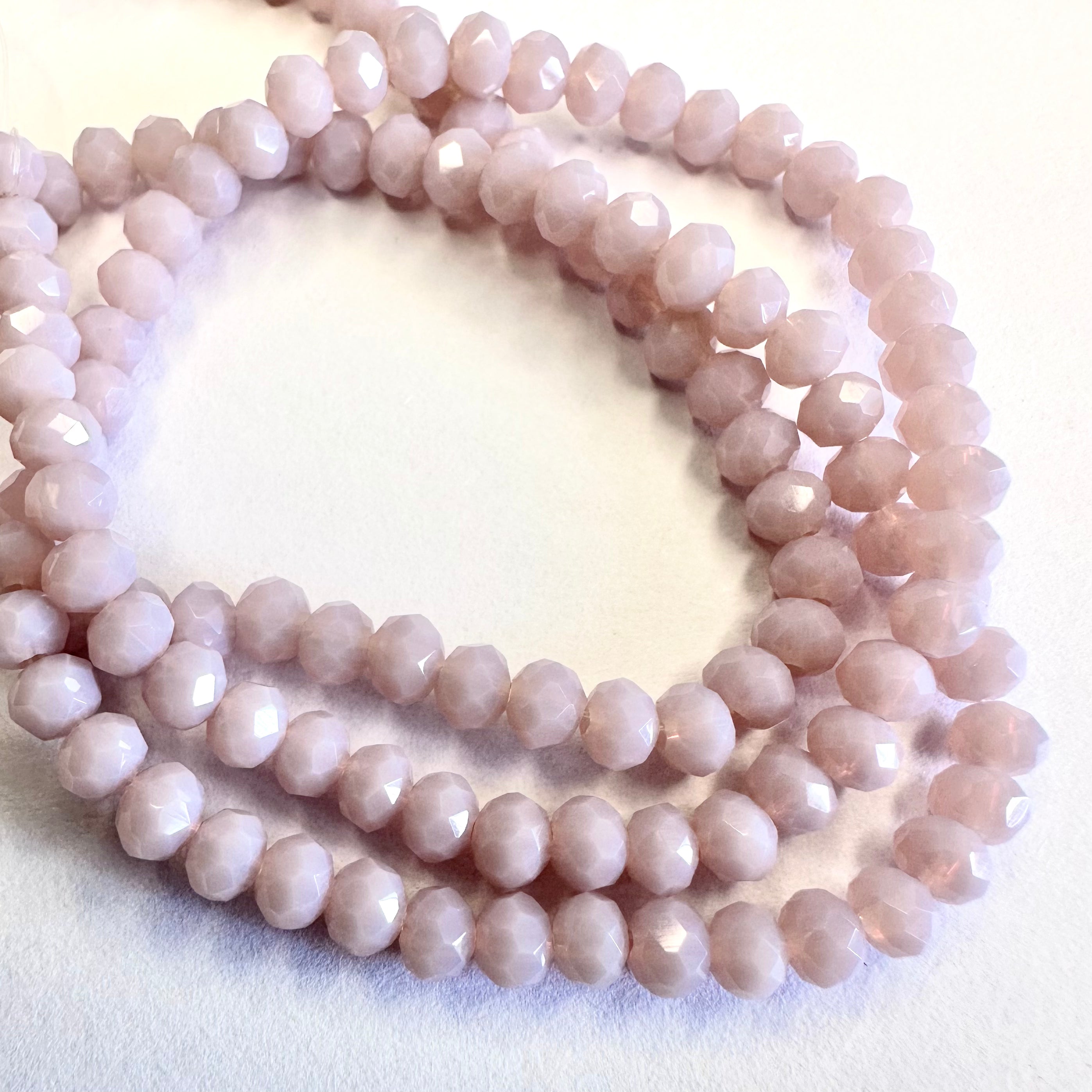 Cristal Chato | 4mm | OPALESCENTE MALVA