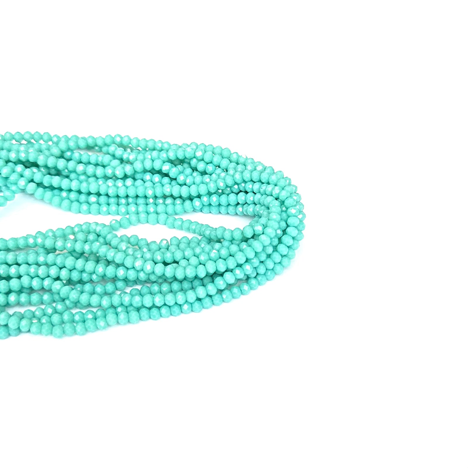 CRISTAL CHATO | VERDE TURQUESA MATTE