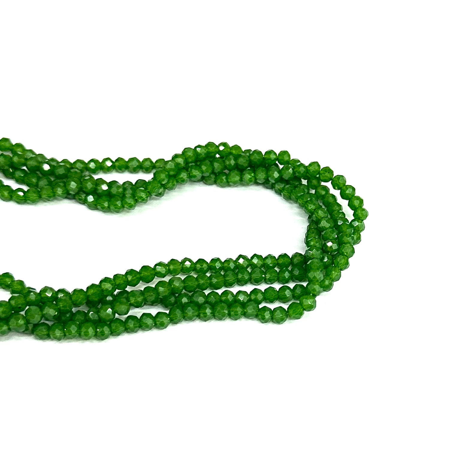 CRISTAL CHATO | 4MM | VERDE HELECHO OPALESCENTE