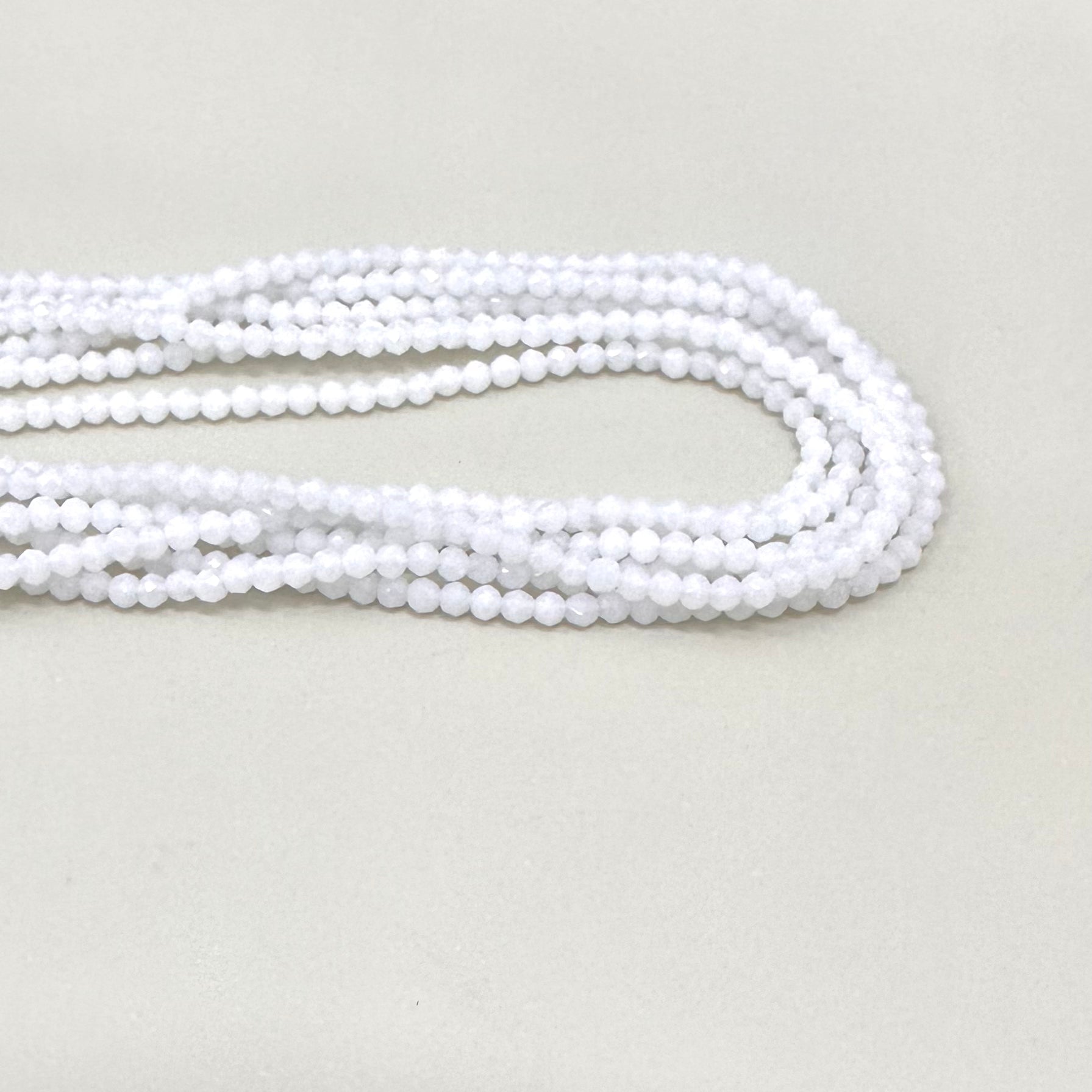 CRISTALES MINERALES | BLANCO | FACETADO