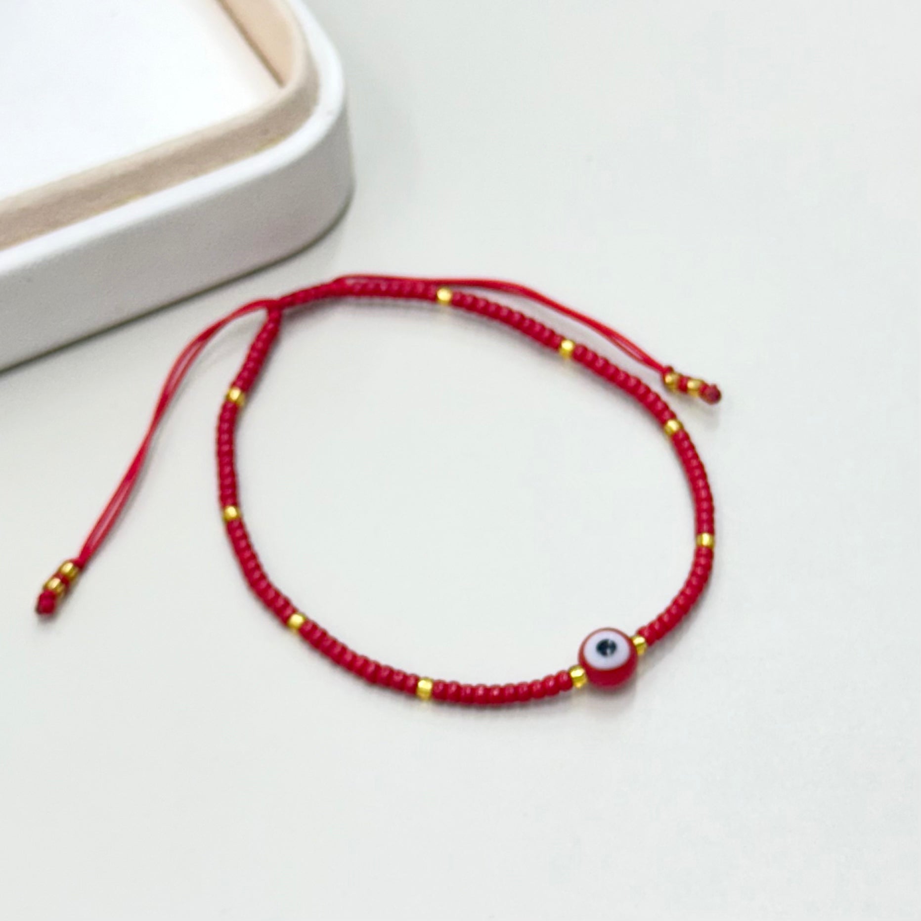 PULSERA ROJA OJO TURCO | LUNAM