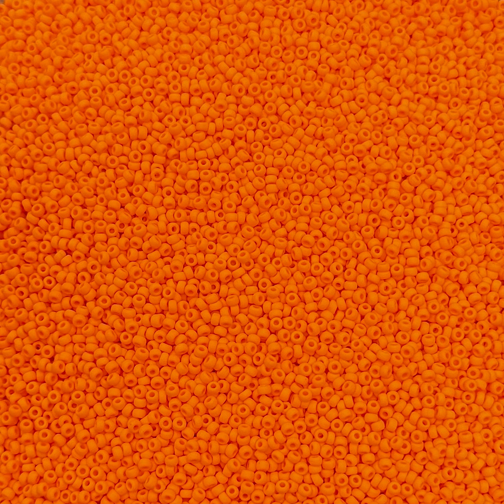 MIYUKI ROUND ROCAILLES 11/0 | 406FRR | MATTE OPAQUE NARANJA