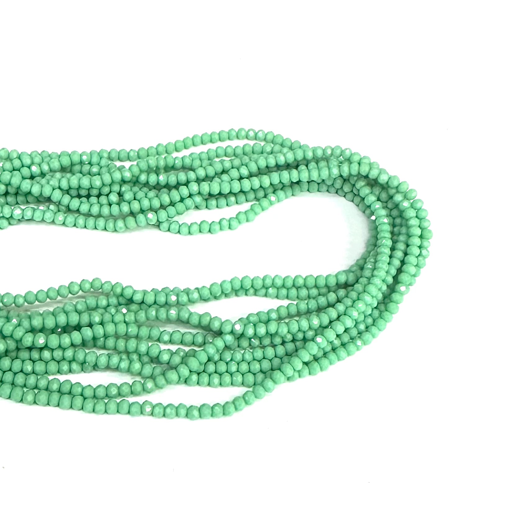 CRISTAL CHATO | 3.2MM | VERDE TURQUESA OPALESCENTE