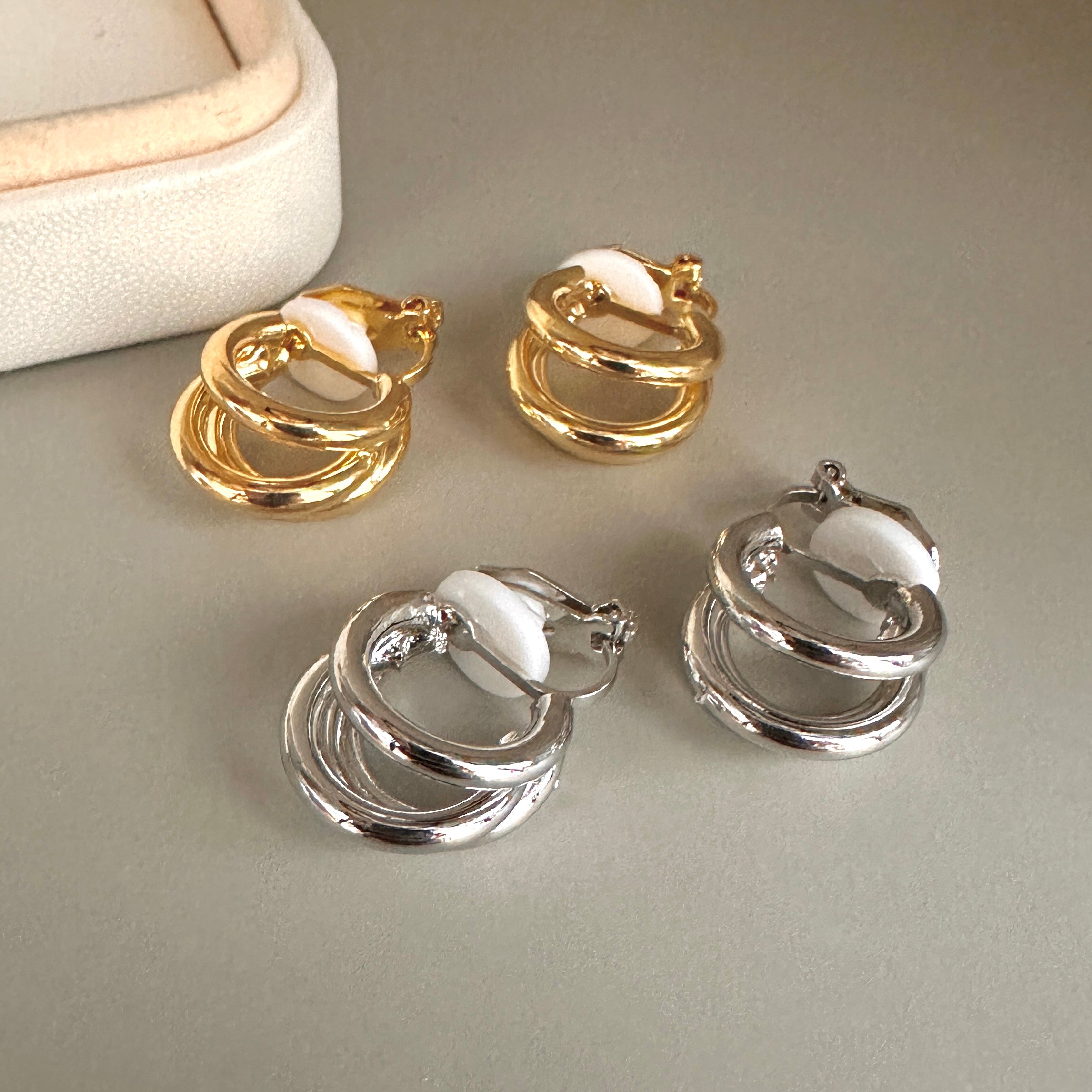 AROS CLIP | ARGOLLA CON TRES LINEAS