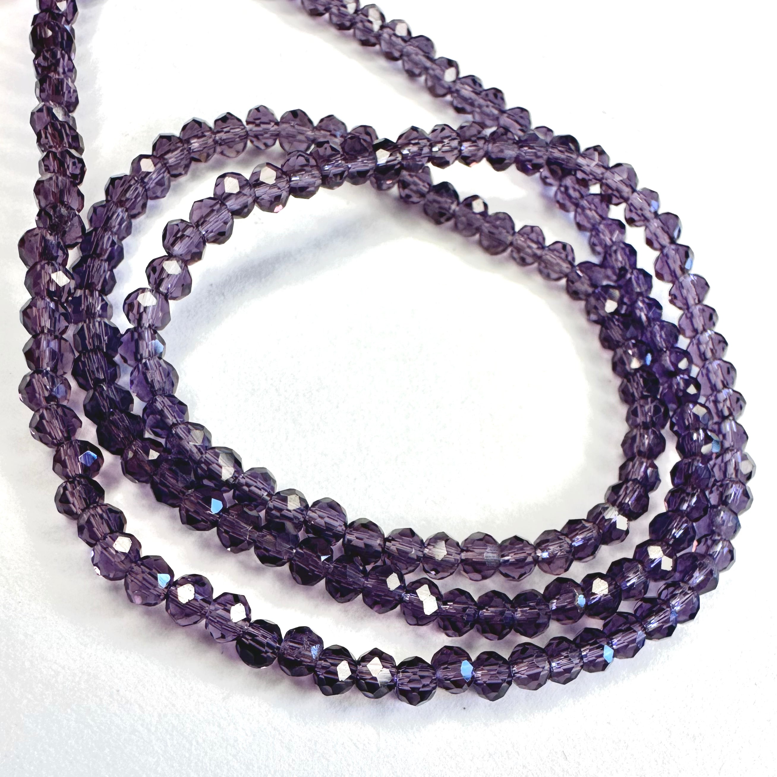 CRISTAL CHATO | 3.2MM | TRANSLUCIDO MORADO