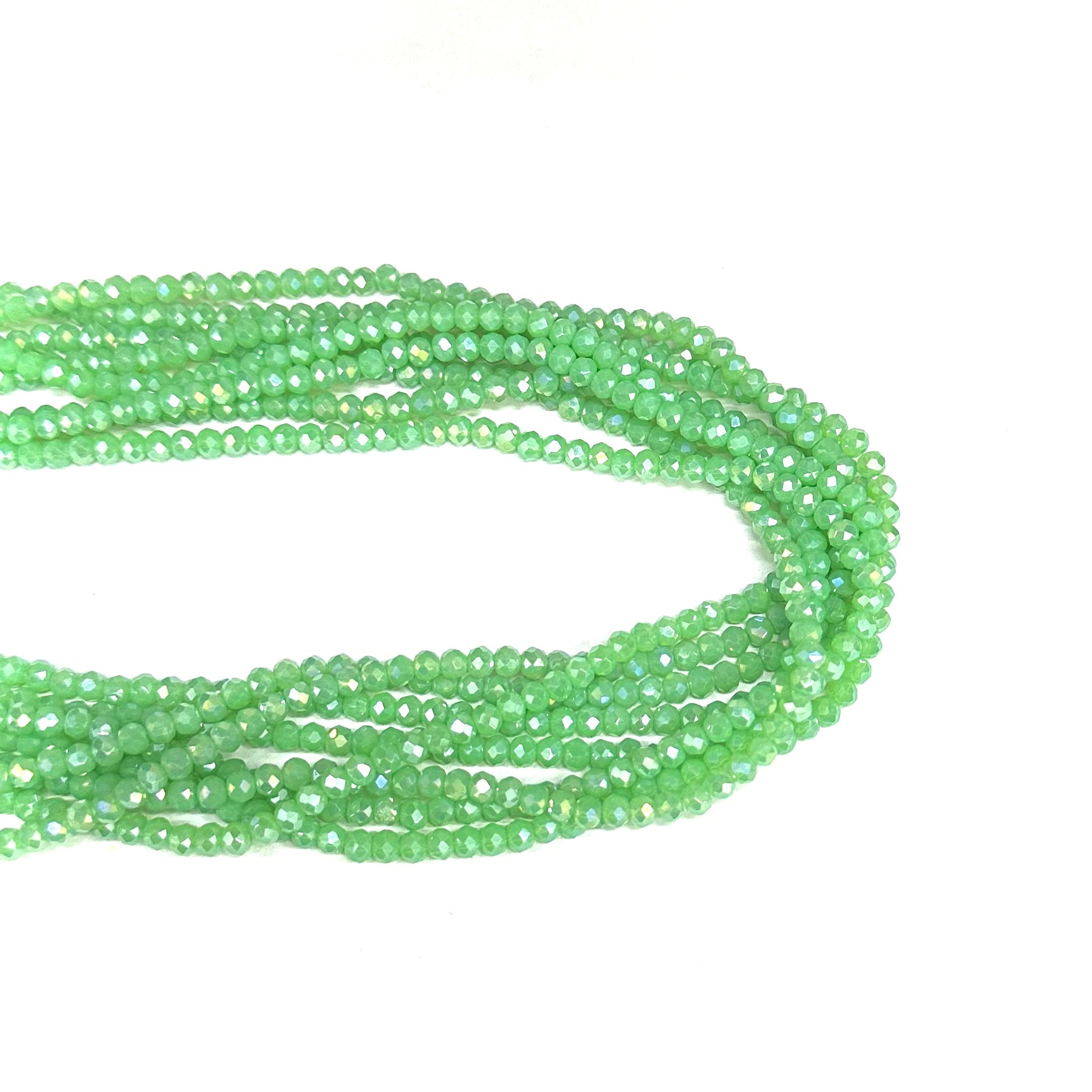 CRISTAL CHATO | 4MM | OPALESCENTE TORNASOL VERDE MENTA