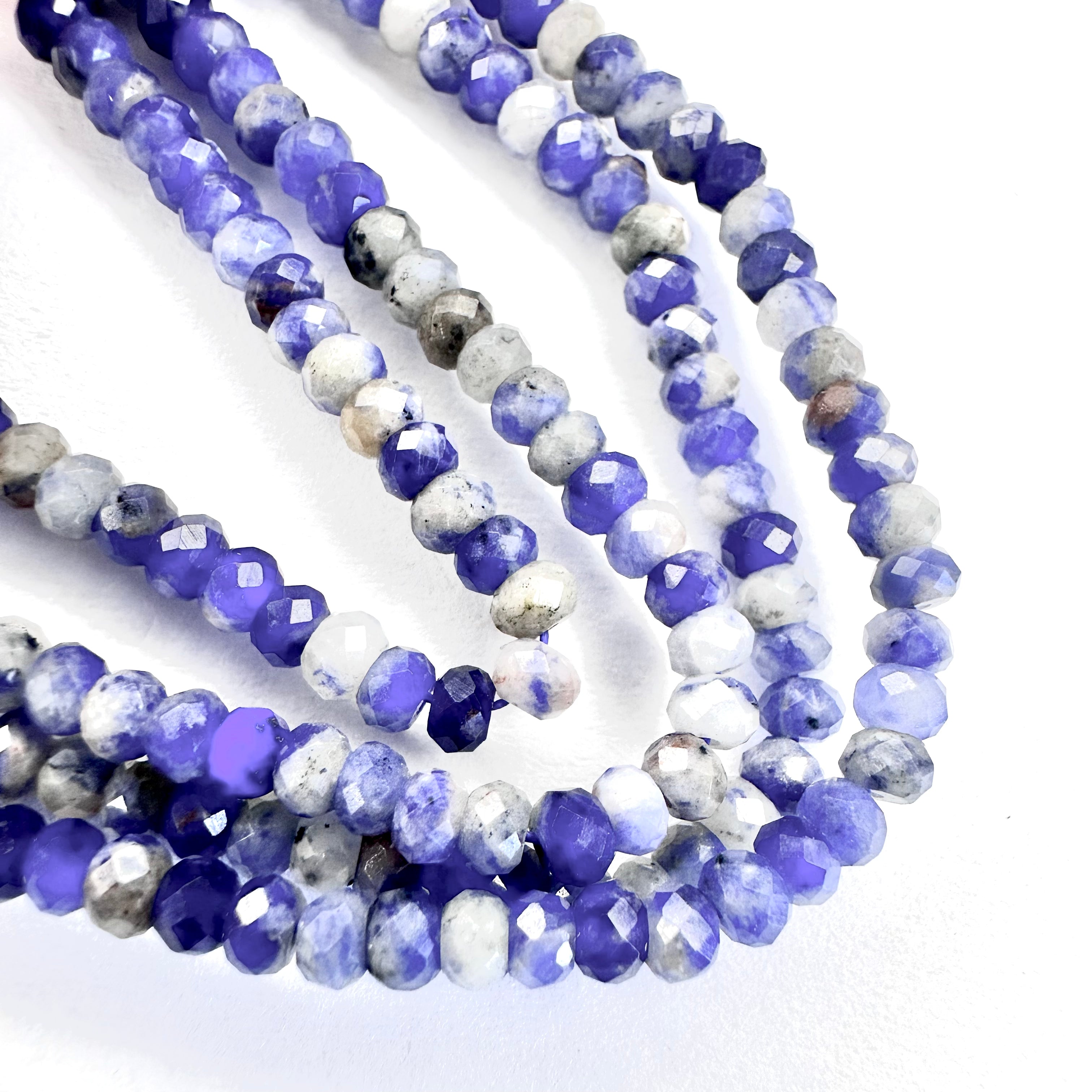 PIEDRAS NATURALES | MINI | SODALITA RONDELL | 3X2MM