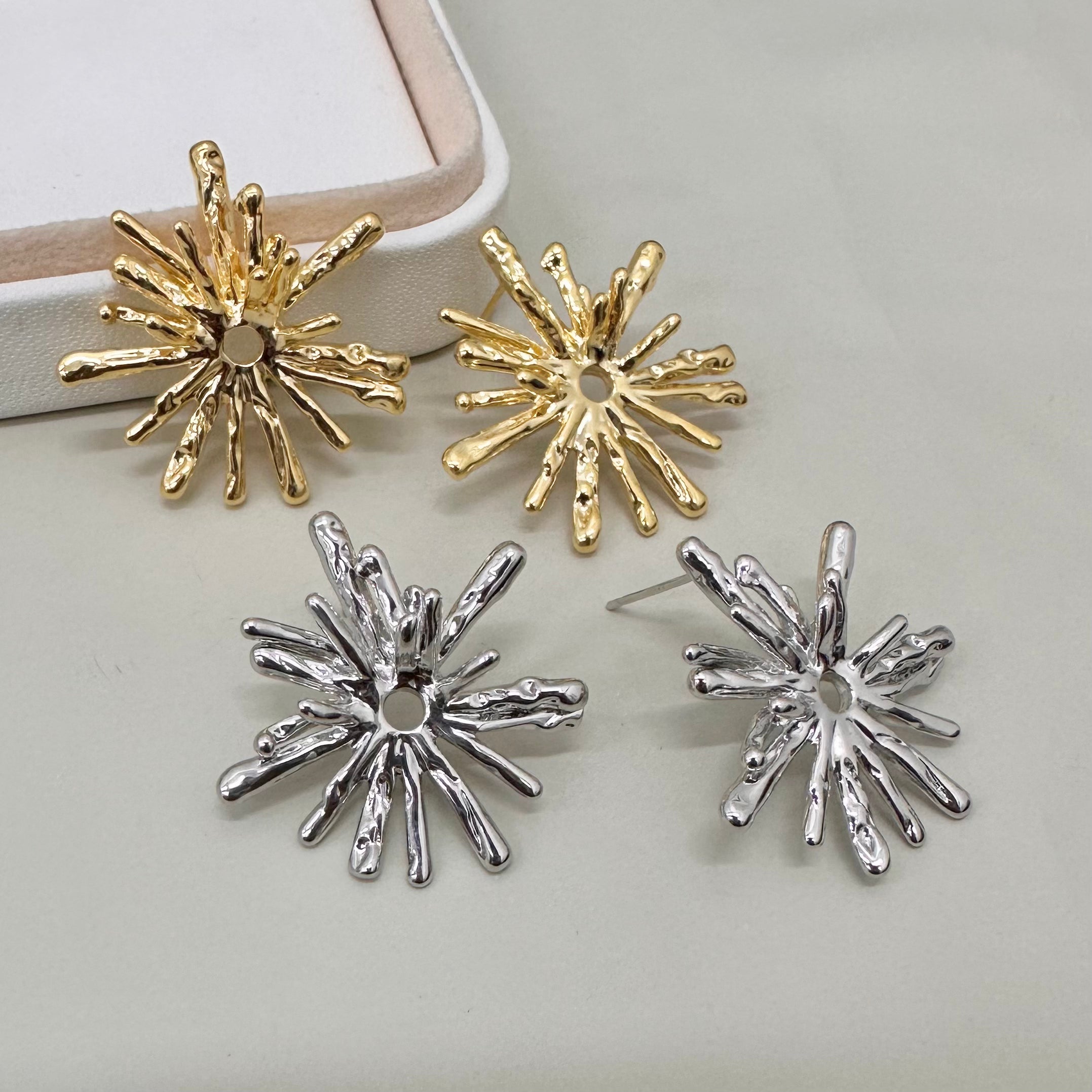 AROS BAÑO DE ORO | SOL CORAL | 33MM