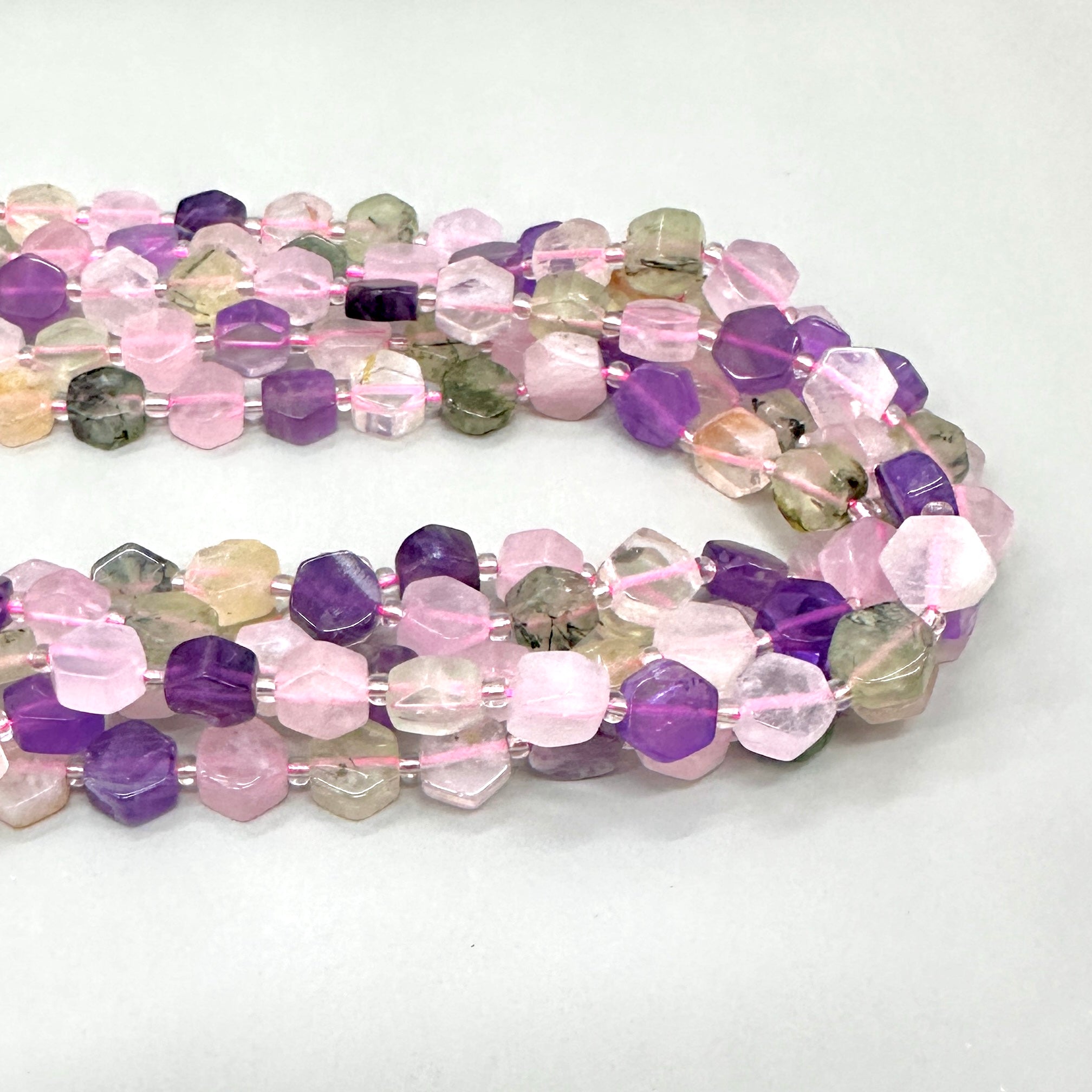 PIEDRA HEXAGONAL PLANA | MIX PIEDRAS