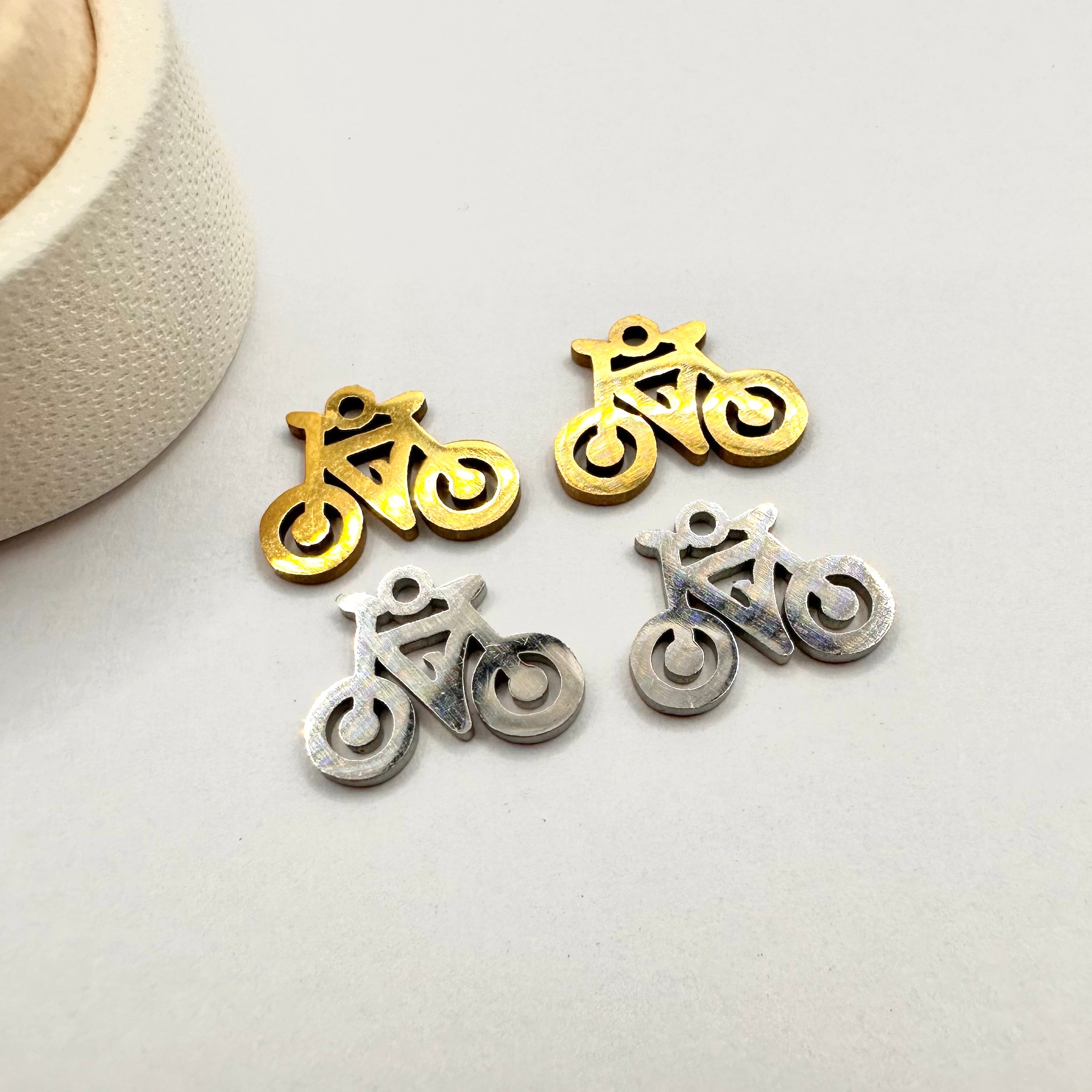 COLGANTE ACERO | BICICLETA