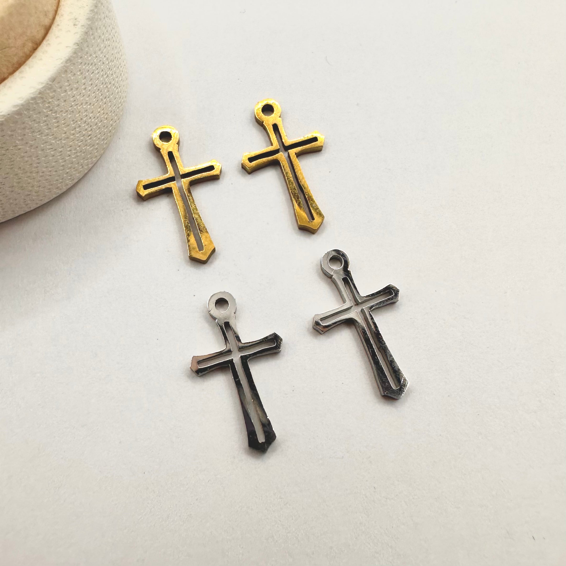 COLGANTE ACERO | CRUZ