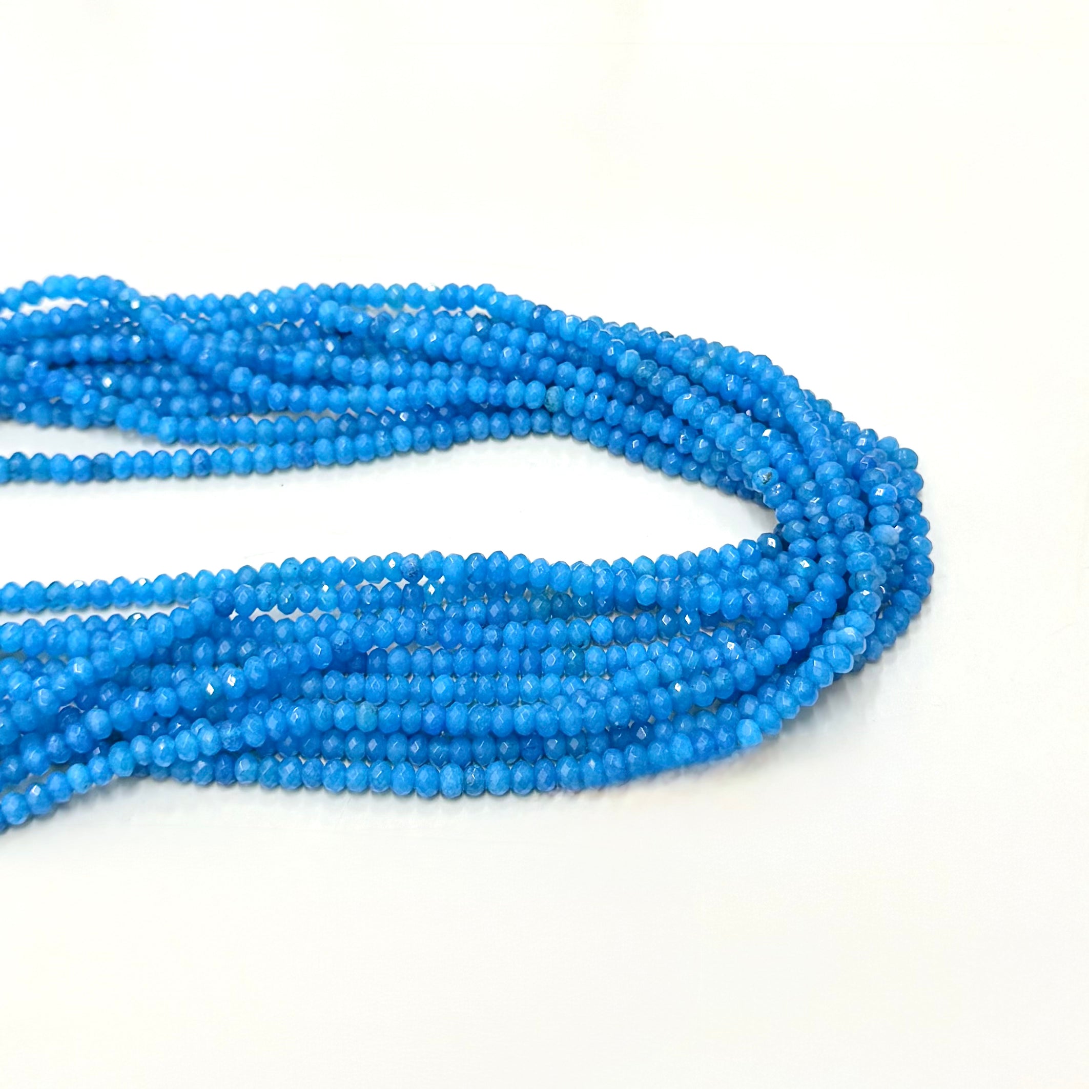 AGATA FACETADA RONDELL 4MM | CALIPSO