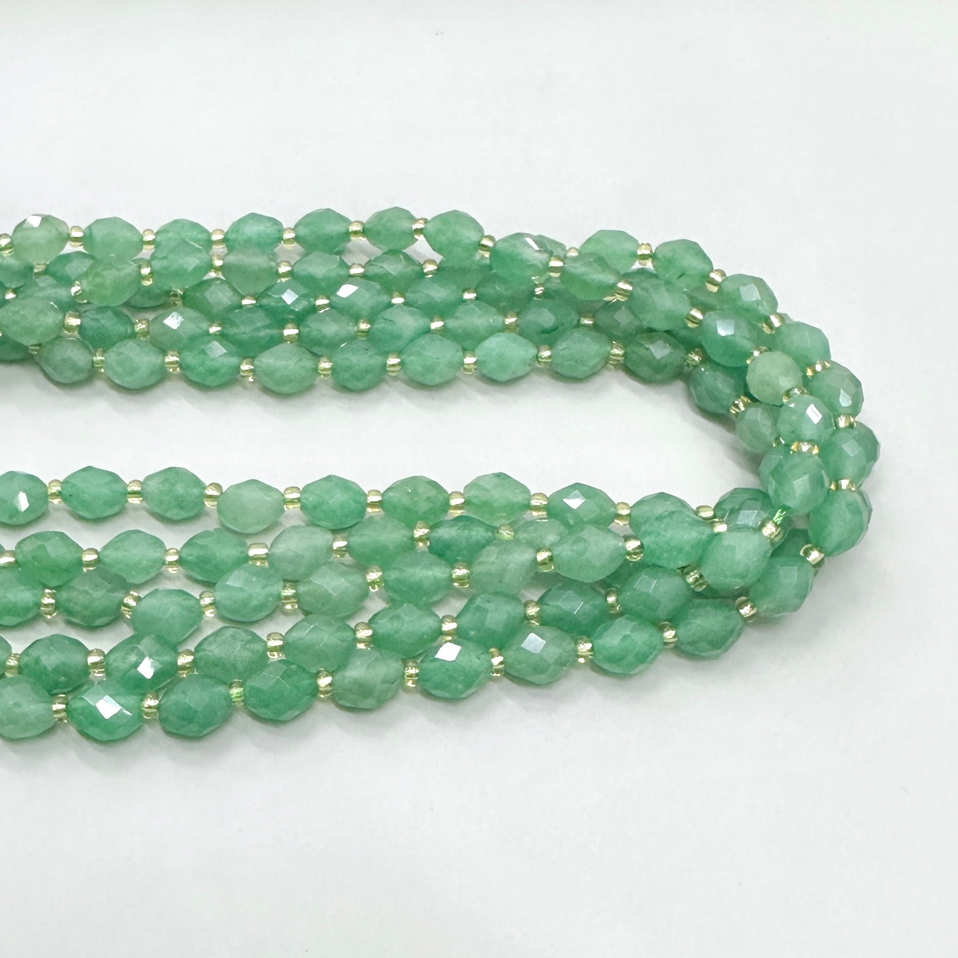 PIEDRA OVALADA FACETADA | AVENTURINA