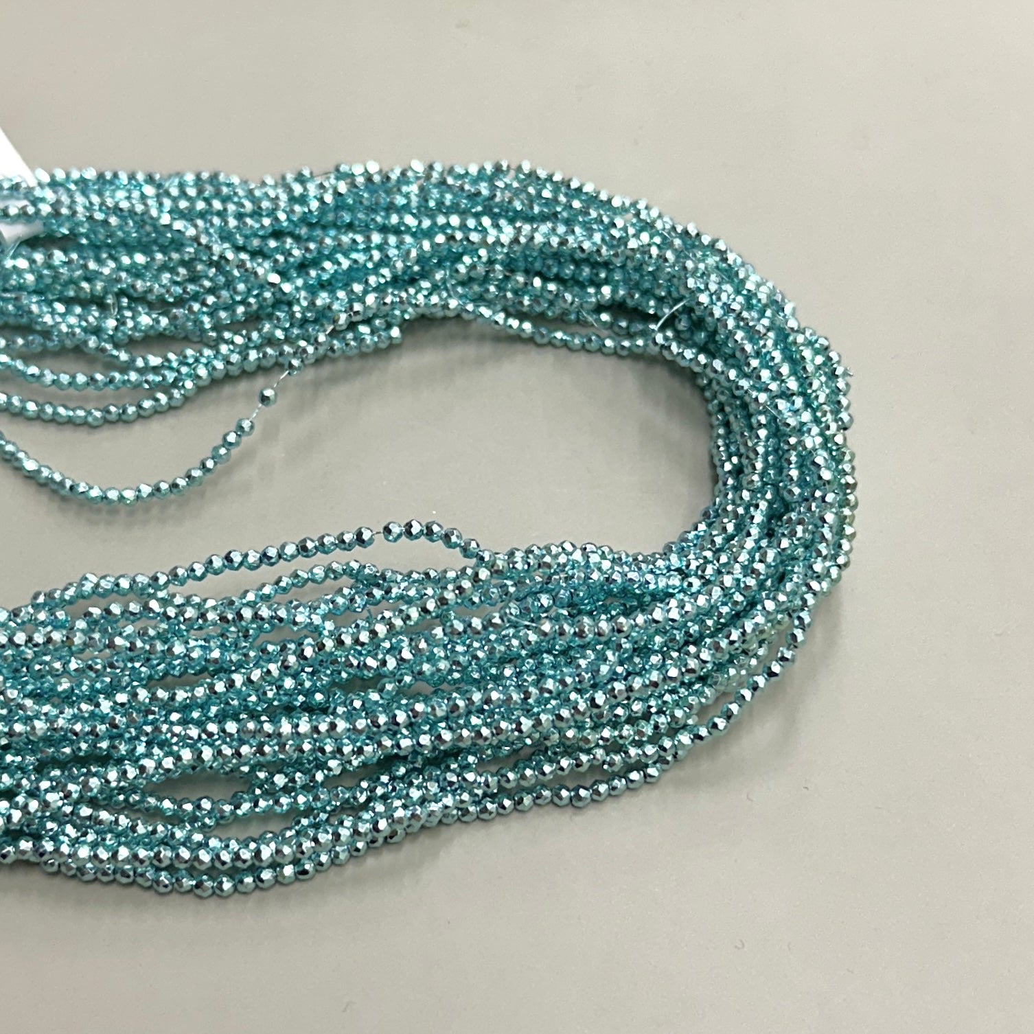 HEMATITA | CELESTE CLARO FACETADA | 2MM