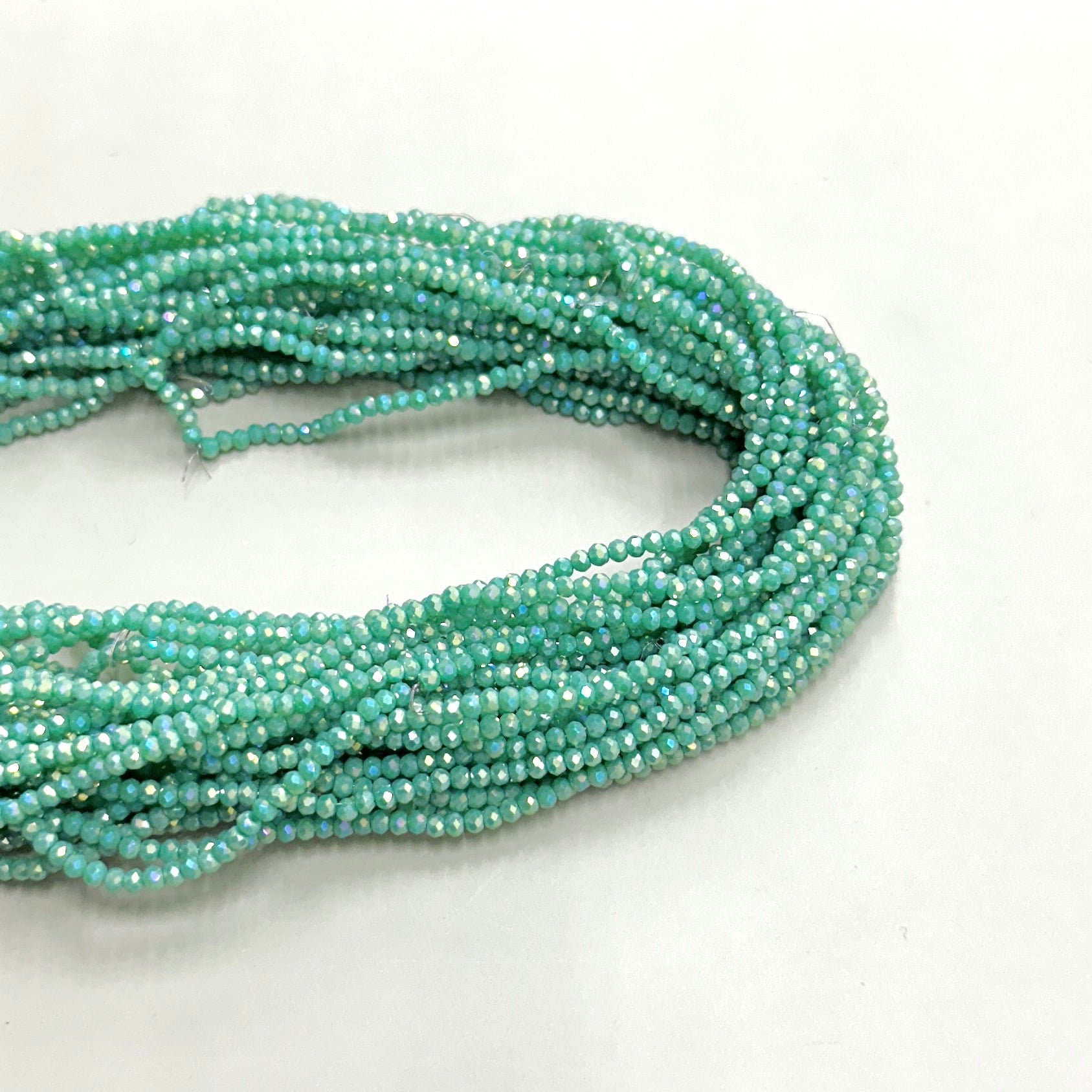 CRISTAL CHATO | 2.7MM | VERDE MATTE TORNASOL