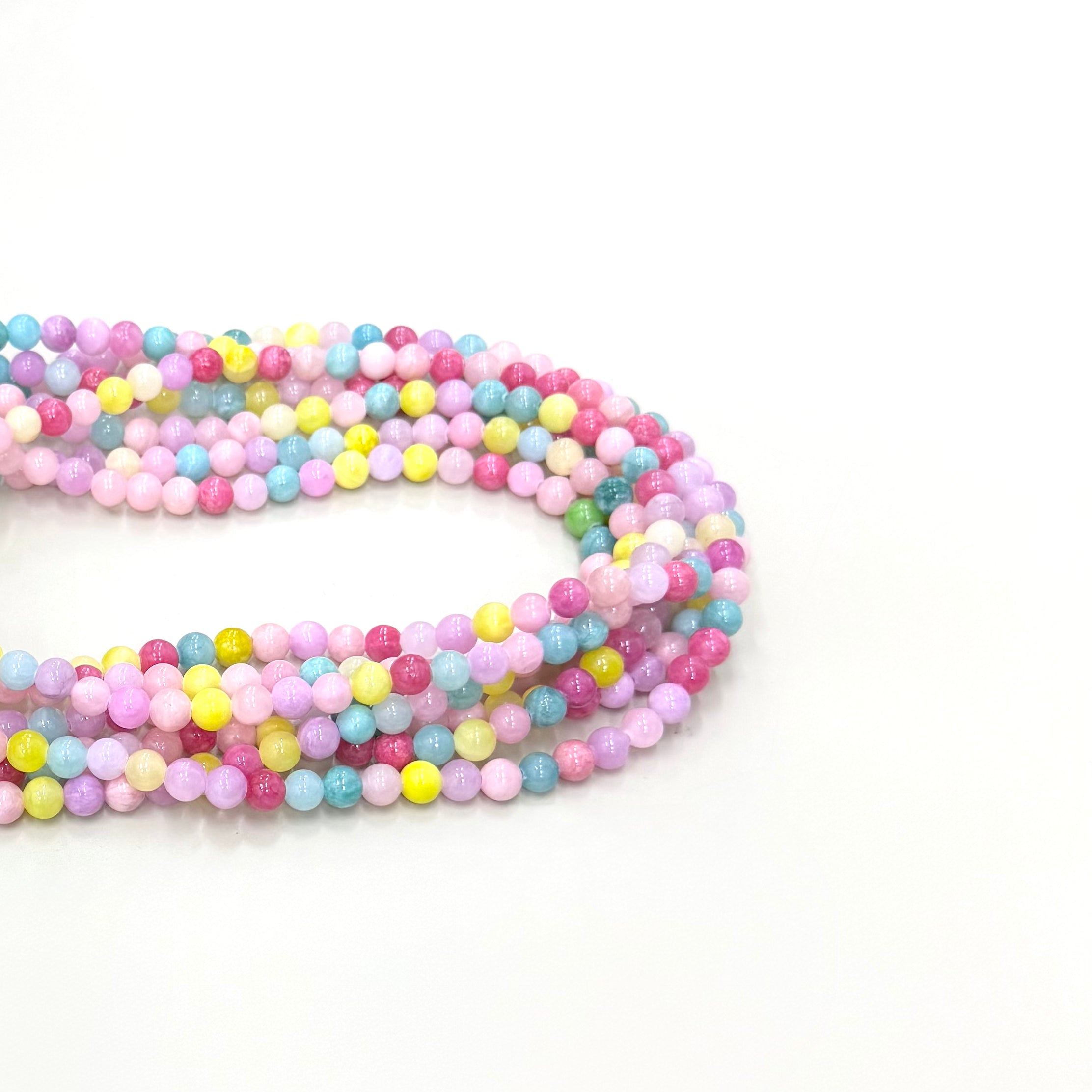 AGATA LISA | 6MM | MULTICOLOR CLARO