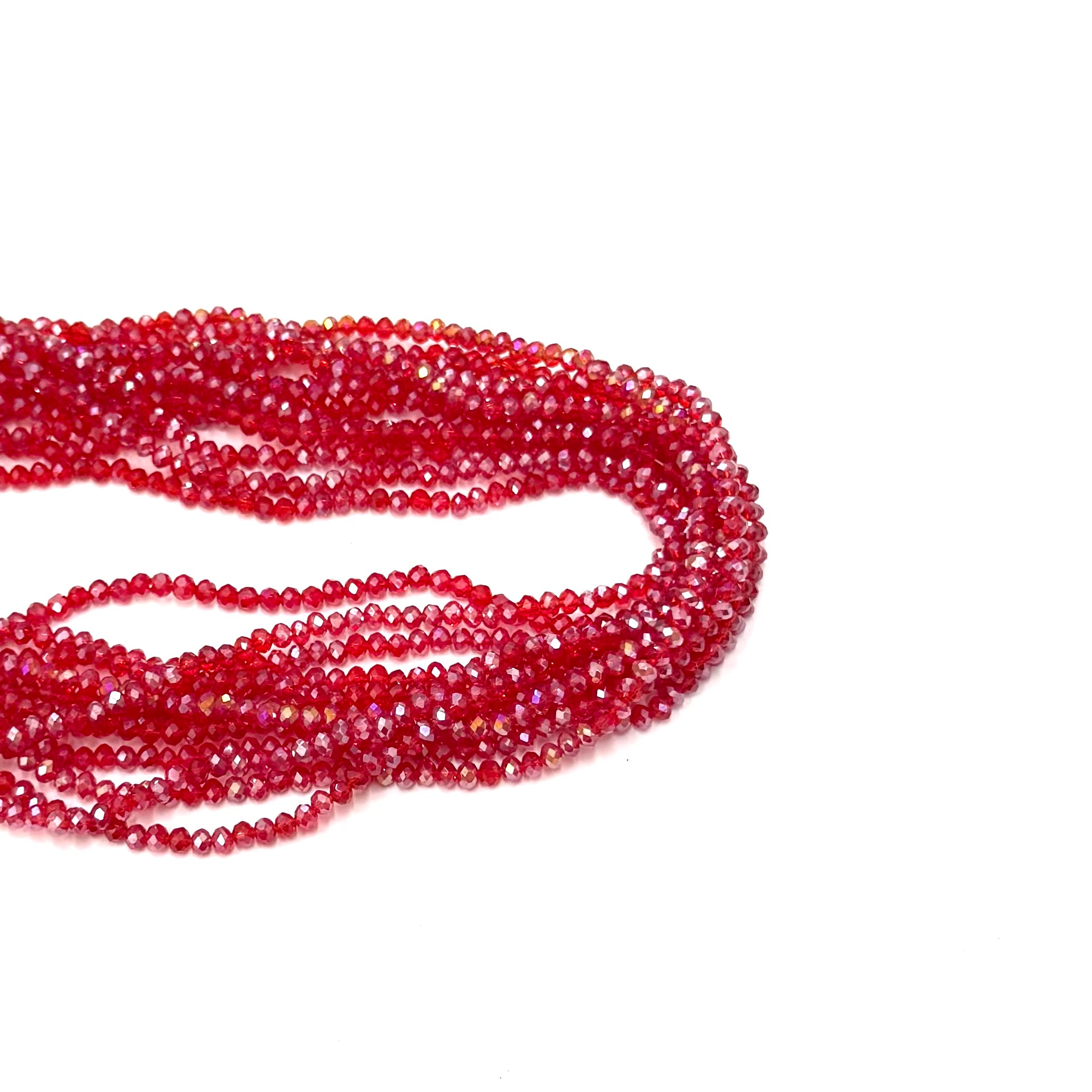 CRISTAL CHATO | 4MM | TORNASOL ROJO CEREZA