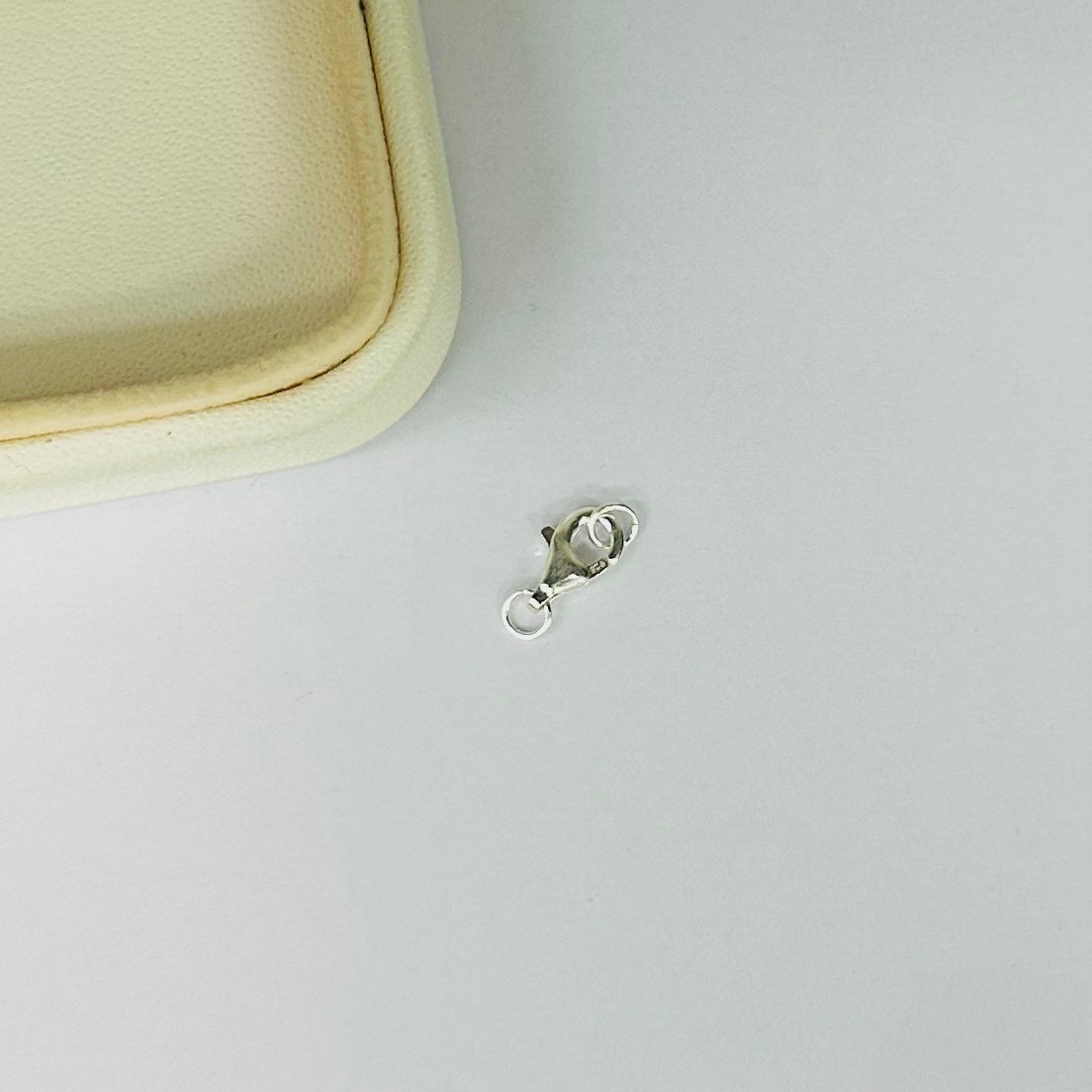 BROCHE MOSQUETON PLATA 925 | 9MM