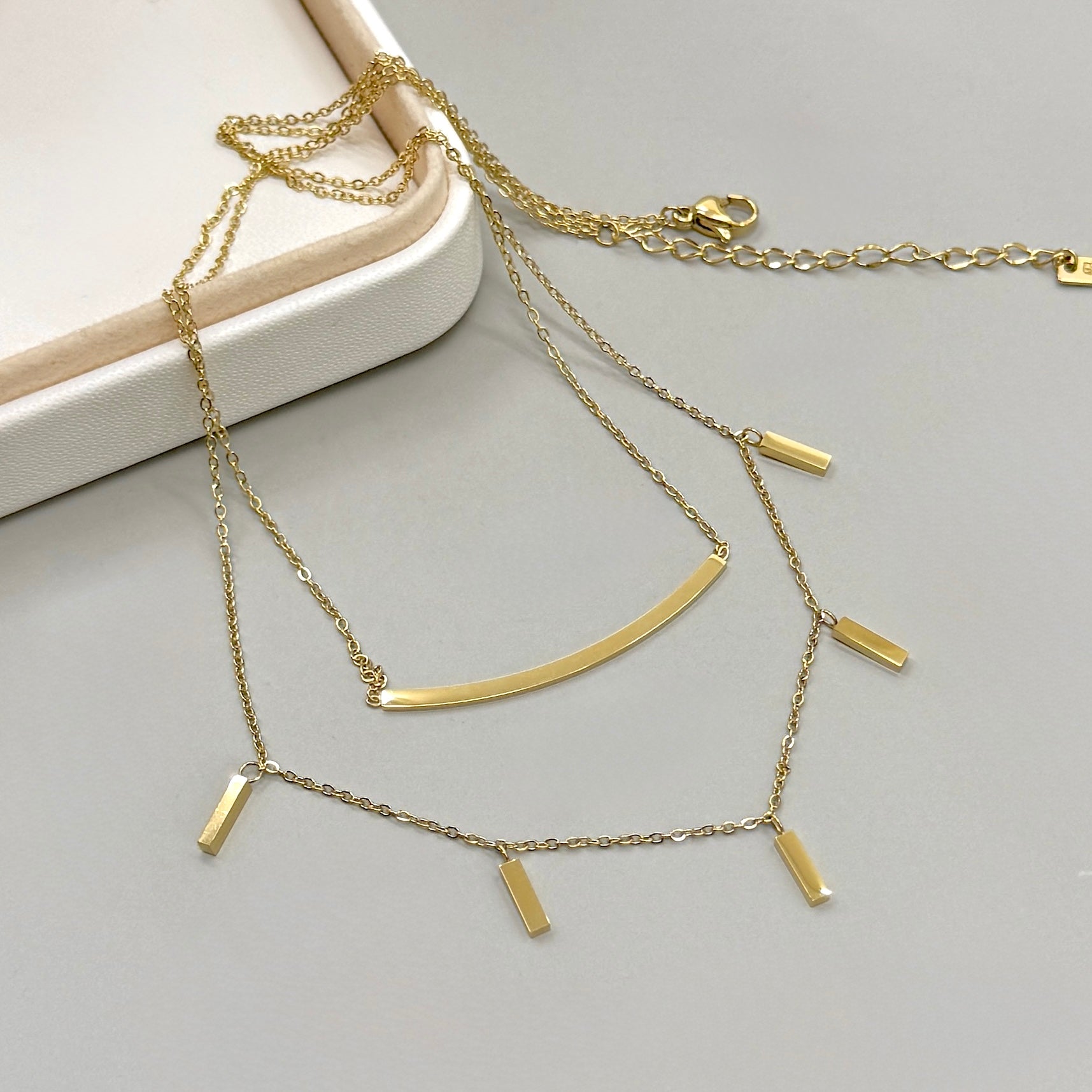 COLLAR CADENA | DOBLE CADENA