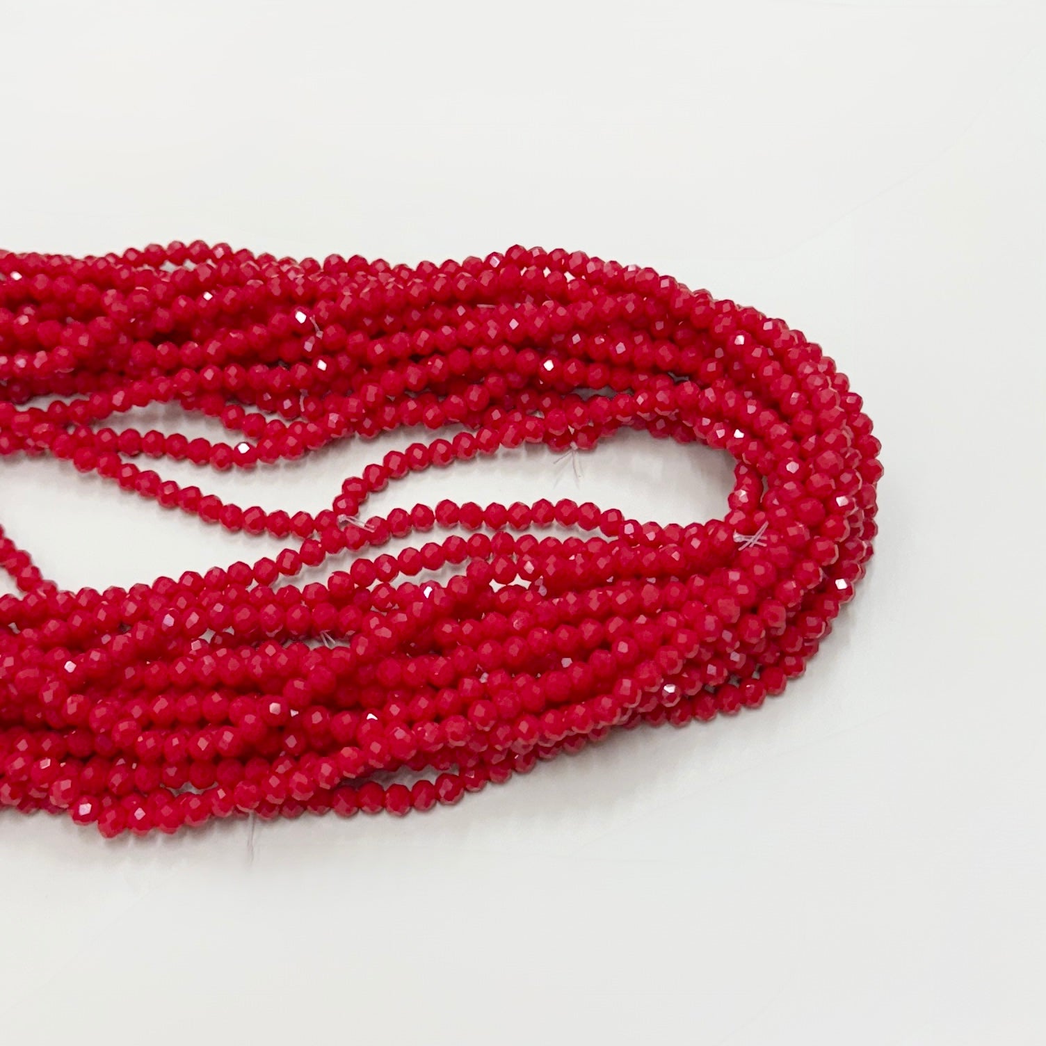 CRISTAL CHATO | 4.3MM | MATTE ROJO