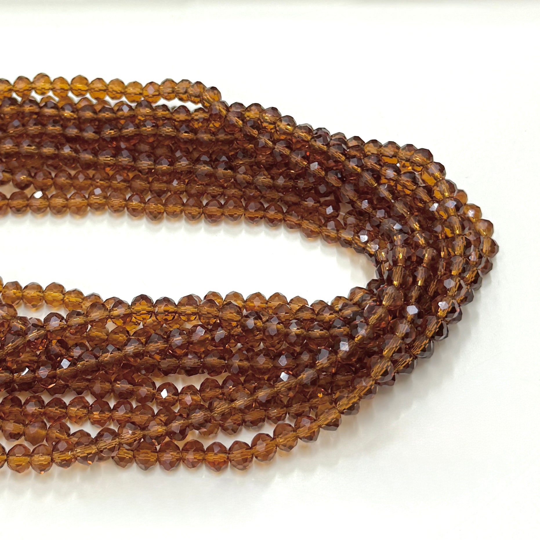 Cristal chato | 6 mm | Translúcido Café Medio