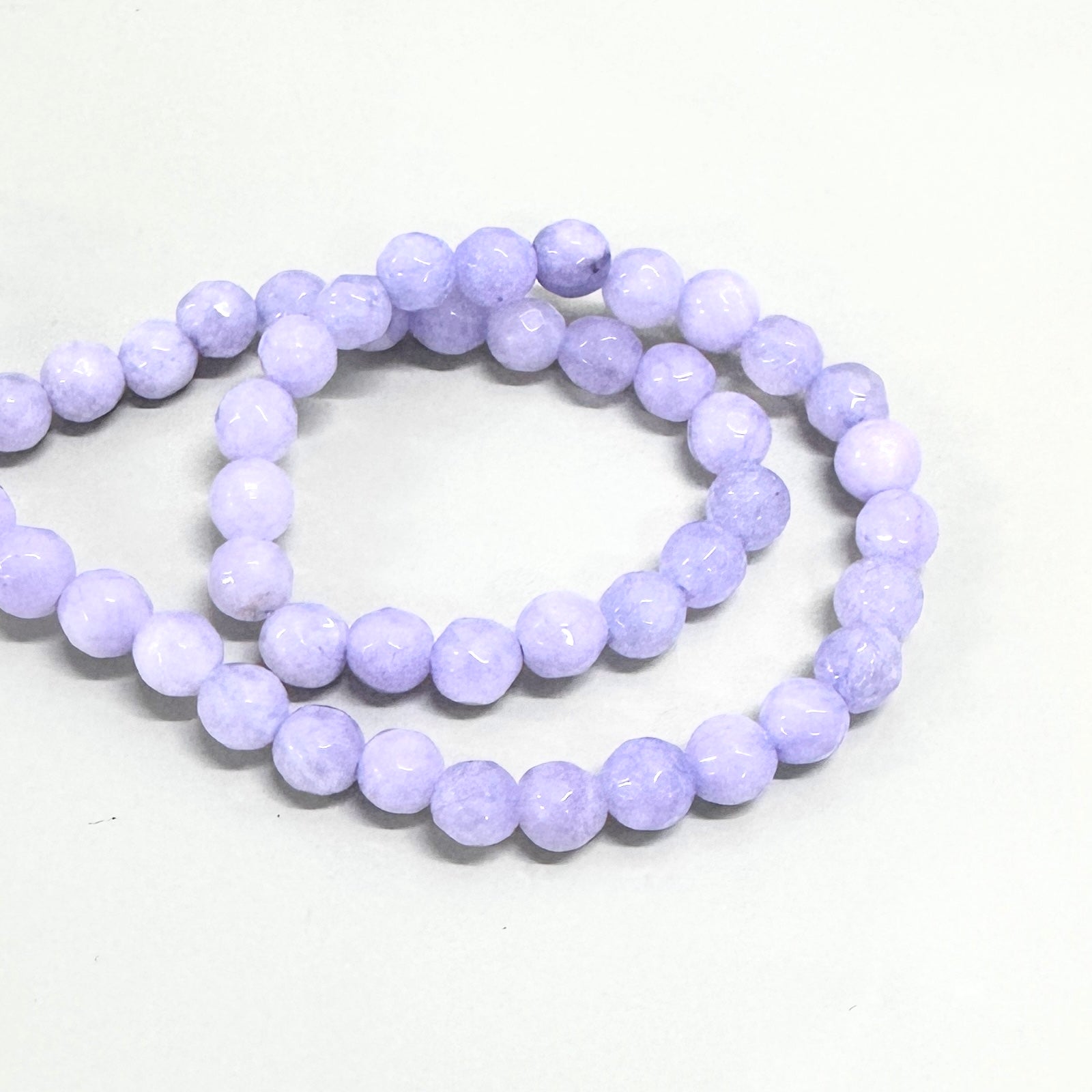 Agata Facetada | 6mm | Lavanda