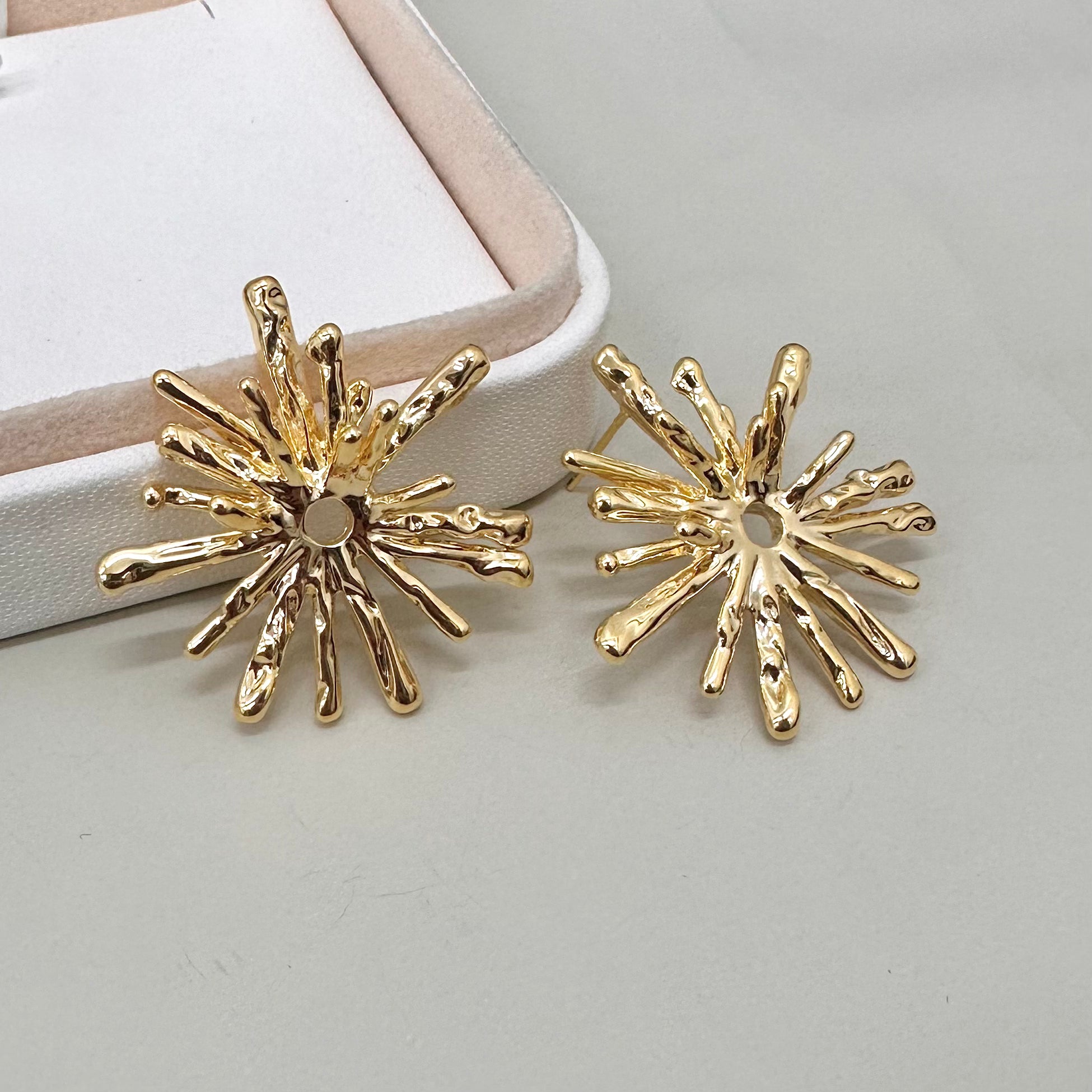 AROS BAÑO DE ORO | SOL CORAL | 33MM