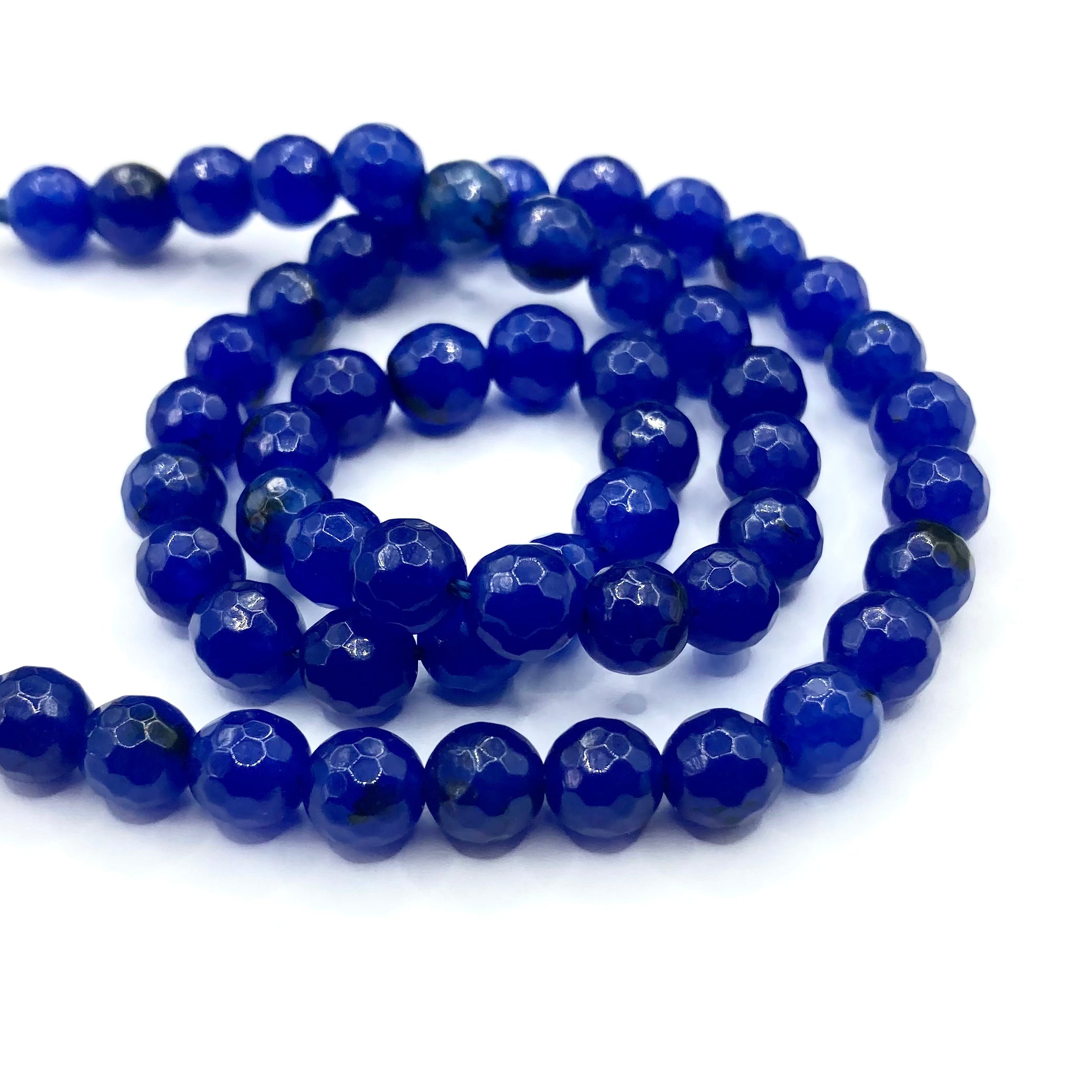 Agata Facetada | 6mm | Azul