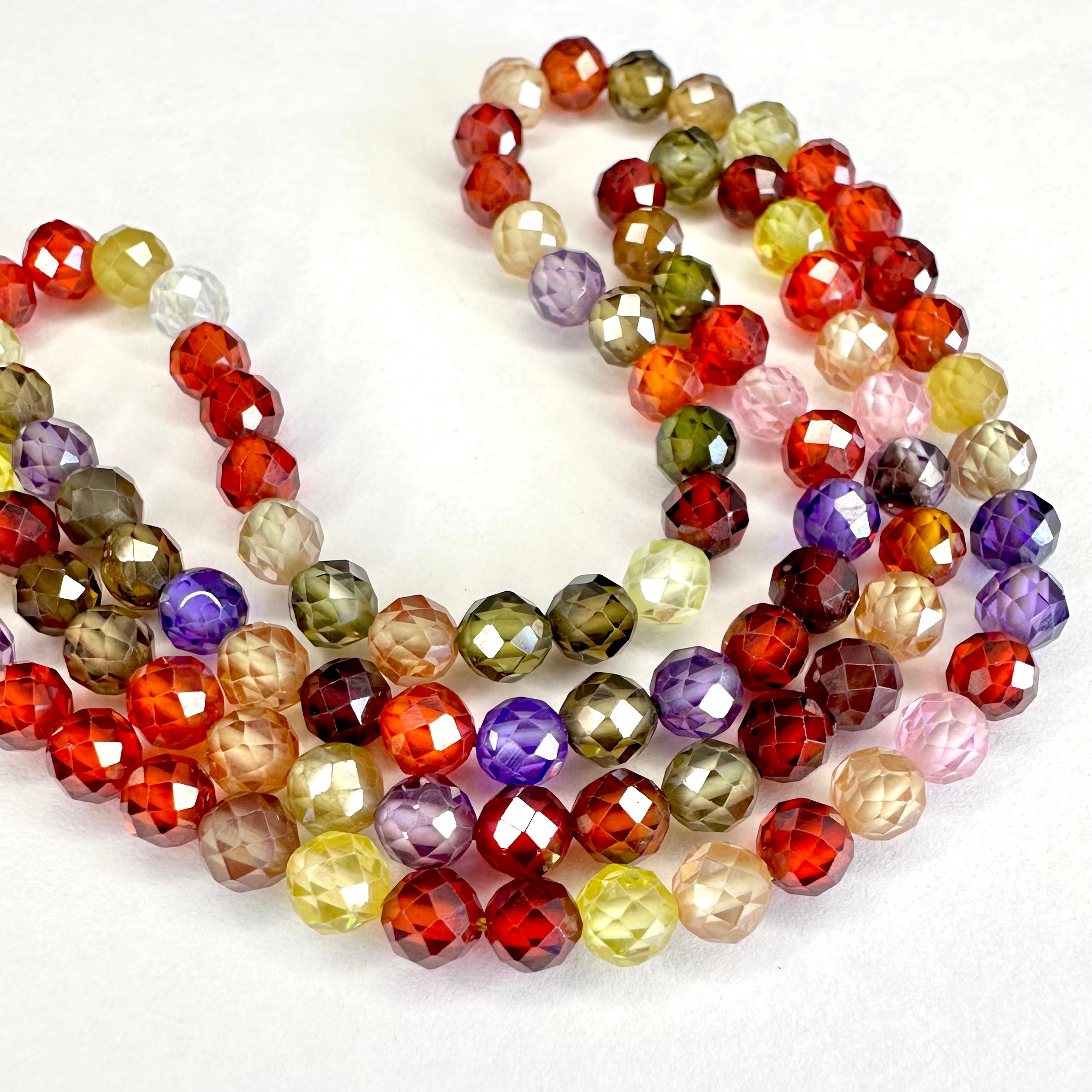 PIEDRAS NATURALES | MINI | CIRCONITA MULTICOLOR | 4MM (5-6B)