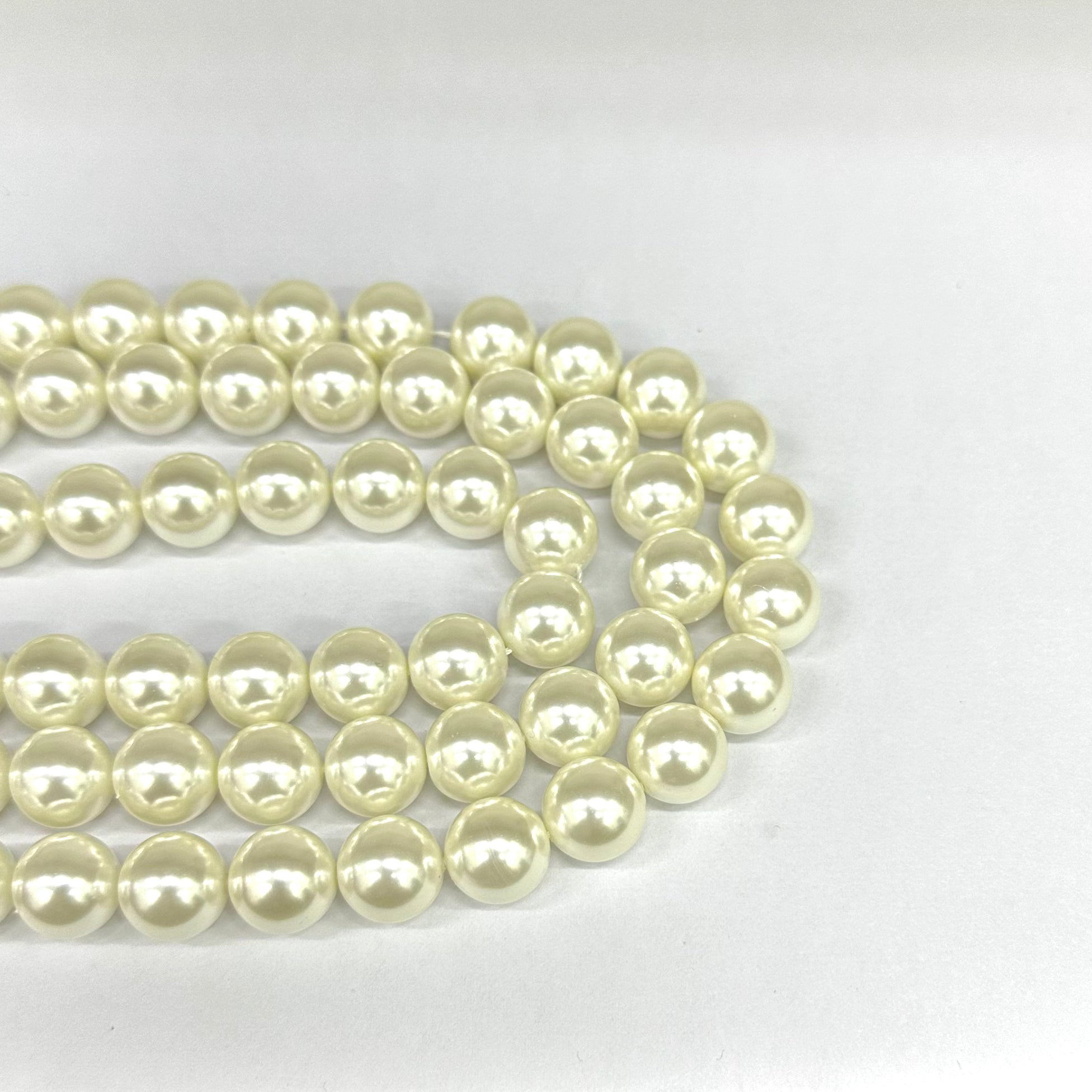PERLA SHELL | 12MM | CREMA