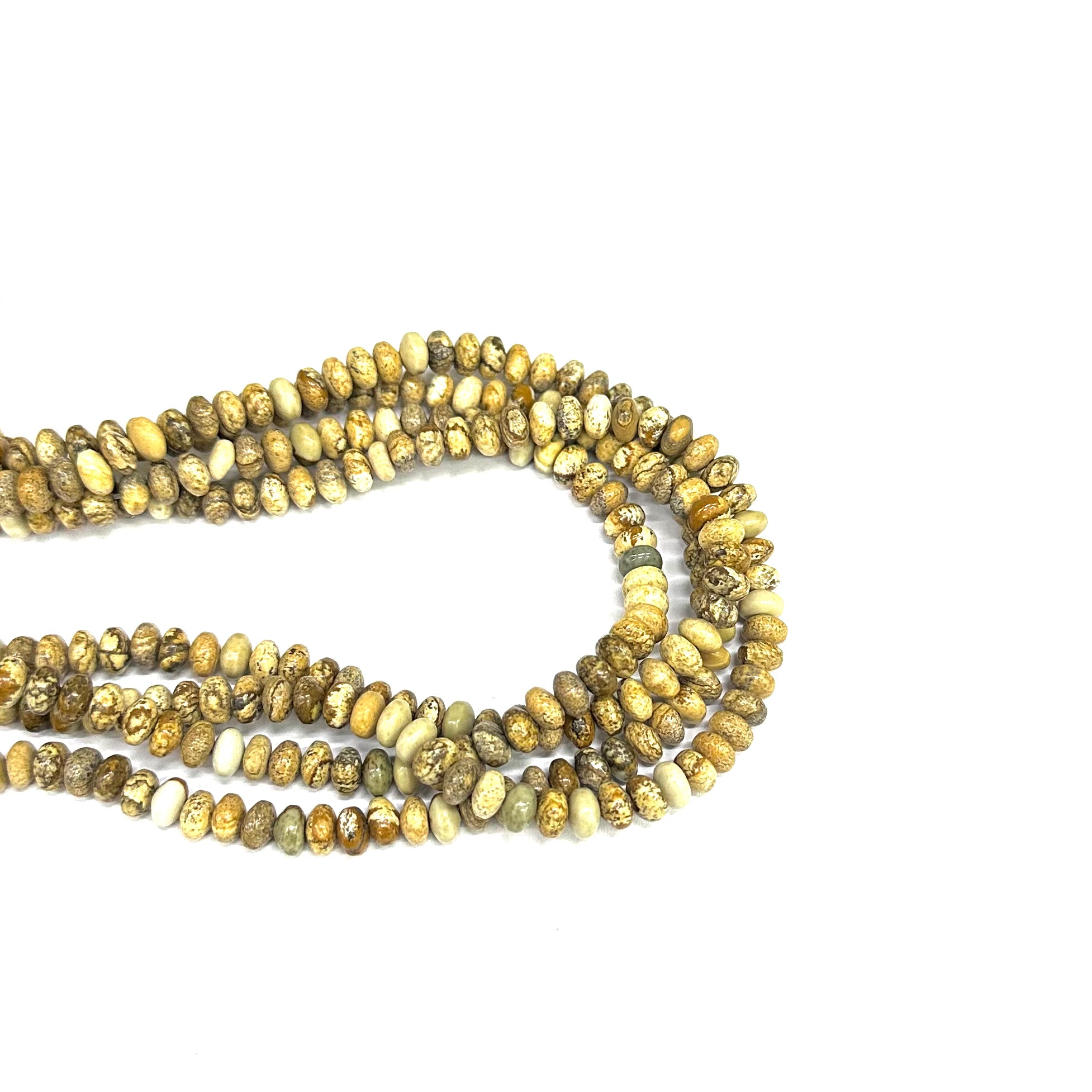 JASPE PAISINA RONDELL LISO 6MM