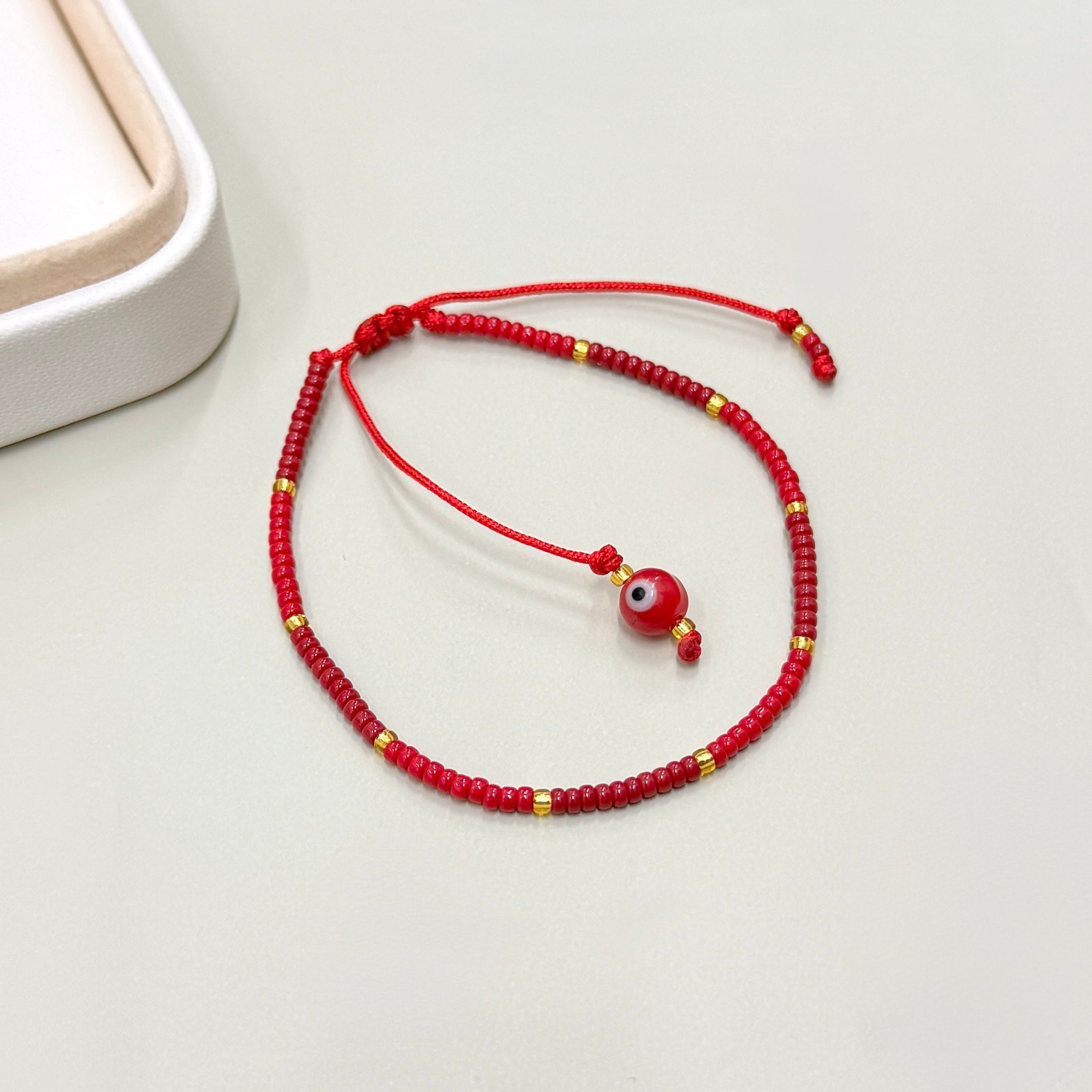 PULSERA MIX ROJA | LUNAM