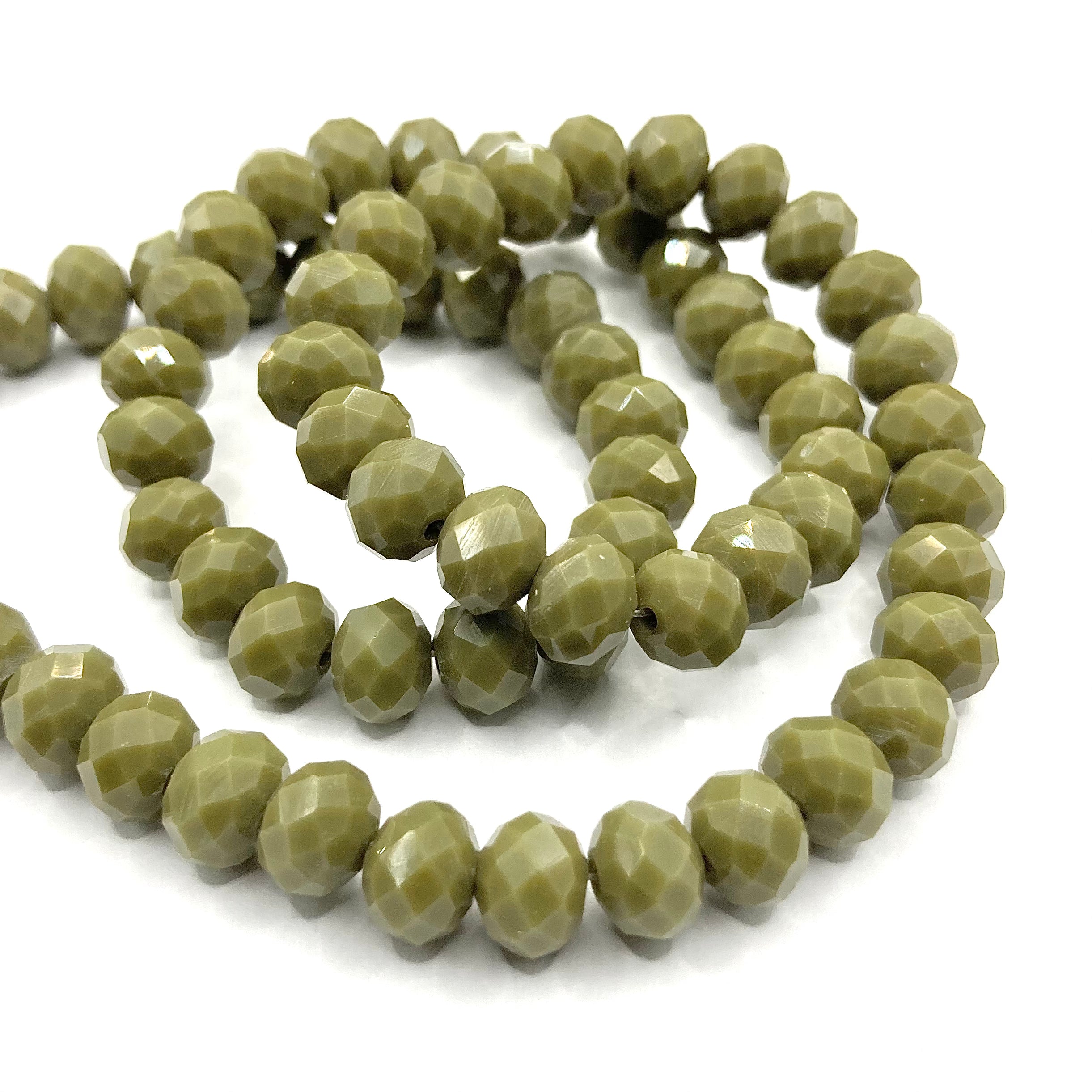 CRISTAL CHATO | 8 MM | MATTE VERDE OLIVA