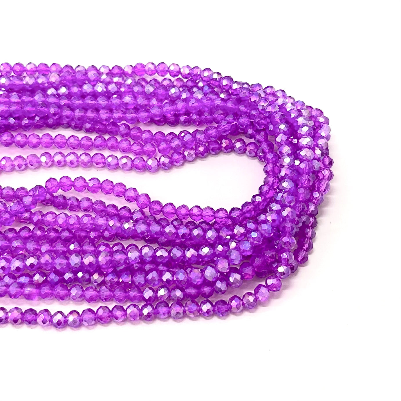 CRISTAL CHATO | 4.3 MM | MAGENTA OSCURO TRASLUCIDO TORNASOL