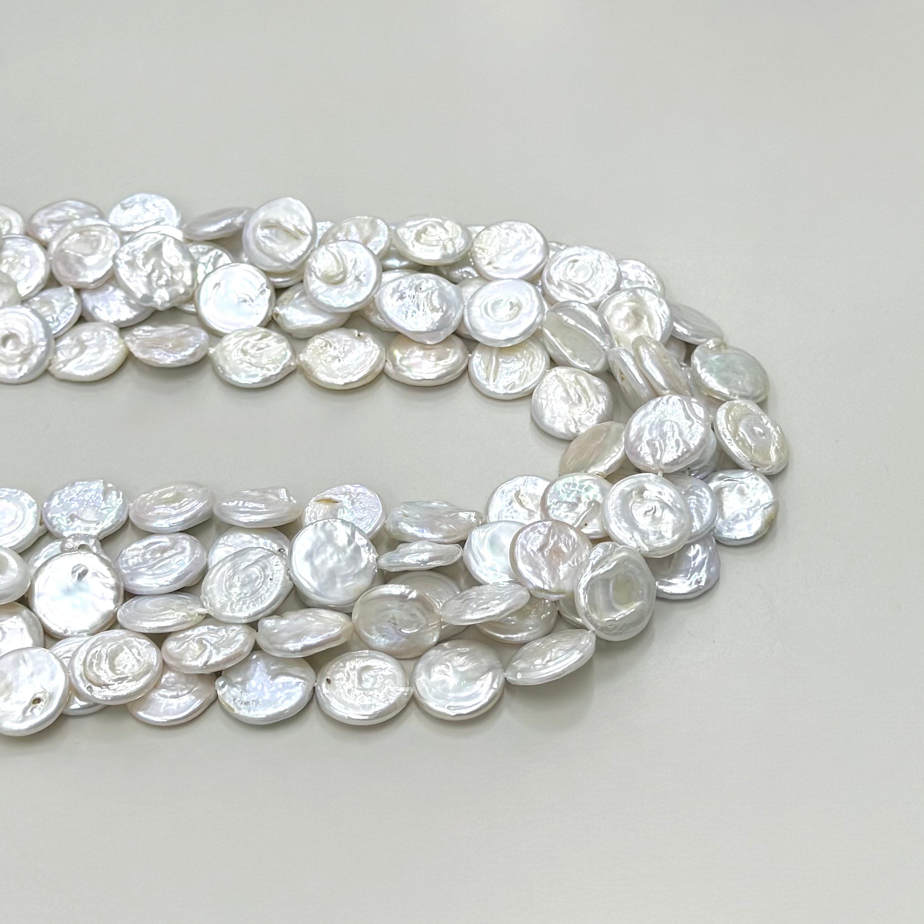PERLA DE RIO | COIN BRILLANTE 15MM