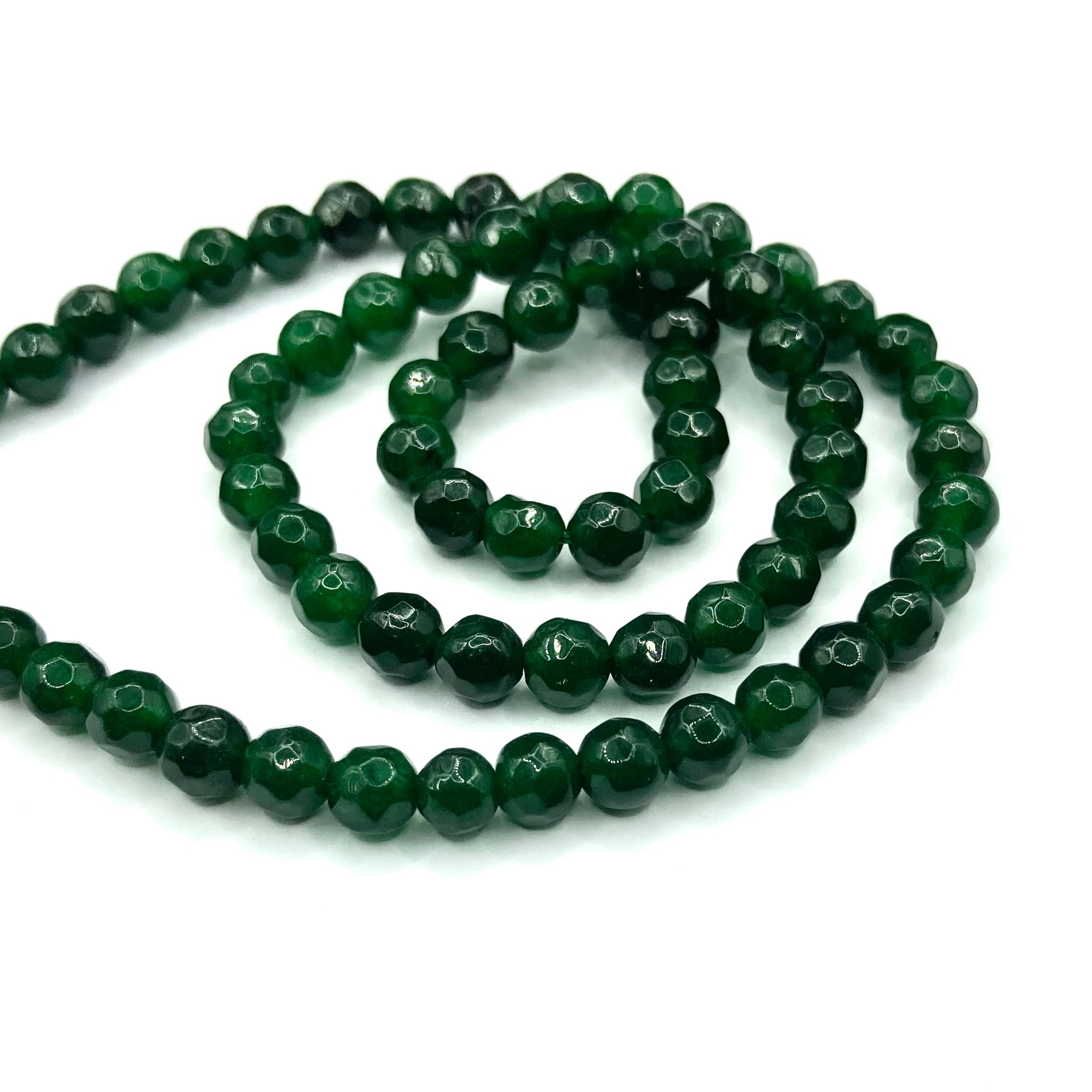 AGATA FACETADA | VERDE OSCURO