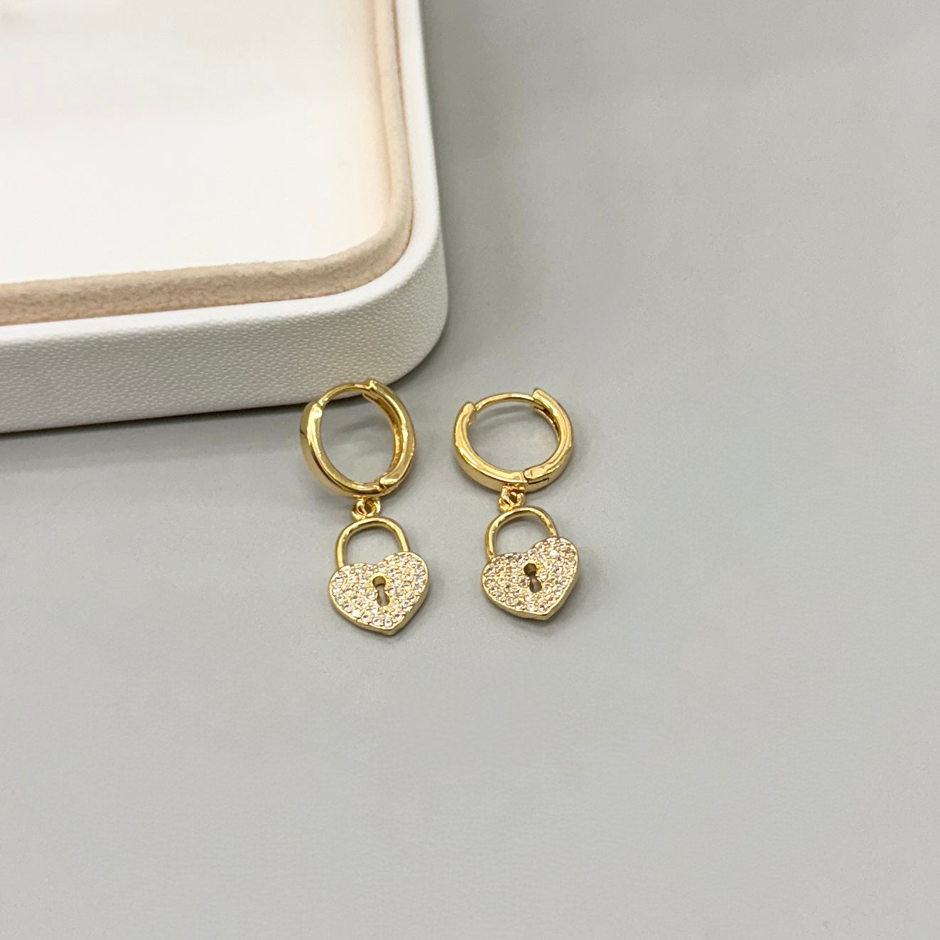 AROS | COLGANTE CANDADO CORAZON