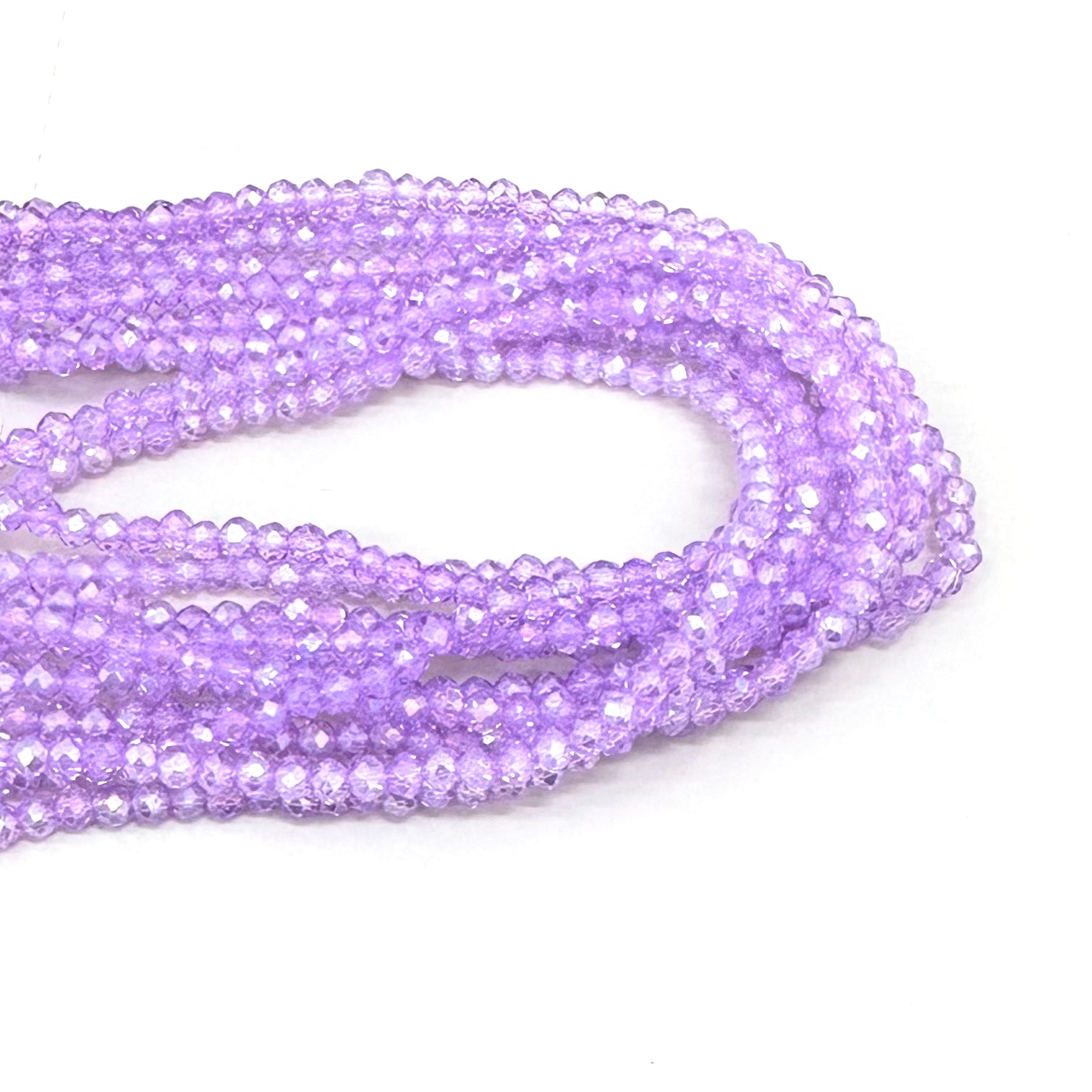 CRISTAL CHATO | 3.7MM | LILA TRASLUCIDO SATIN