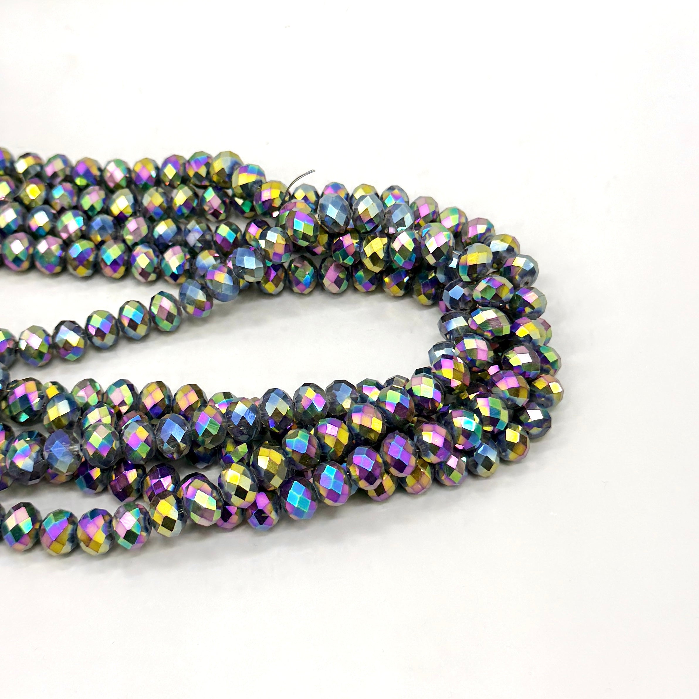 CRISTAL CHATO | 10 MM | METALIZADO TRASLUCIDO RAINBOW