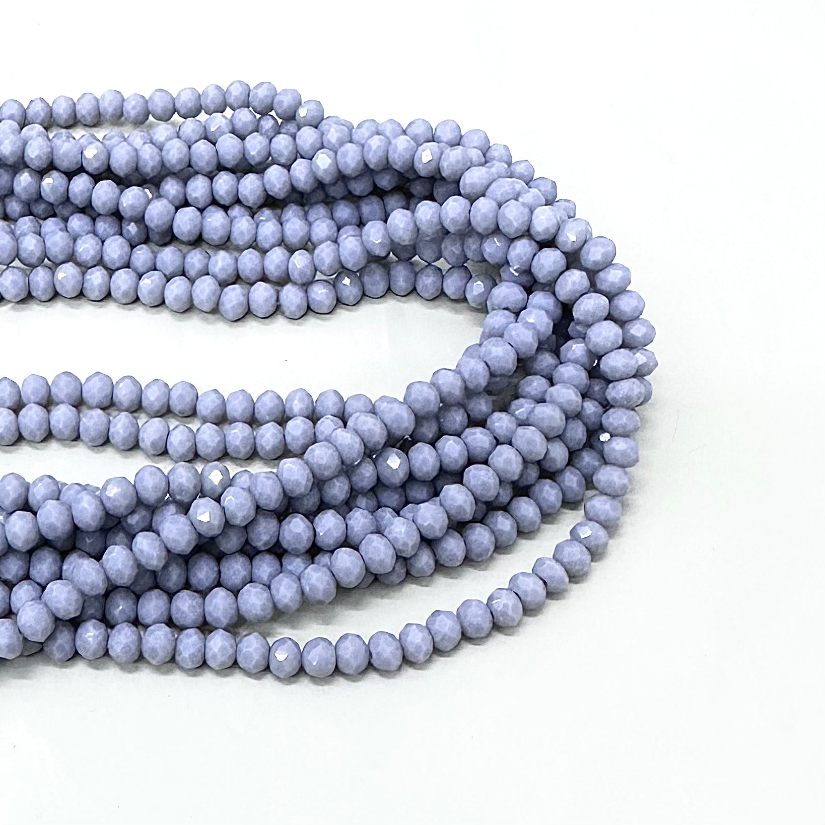 CRISTAL CHATO| 4.3MM| GRIS AZULADO MATTE