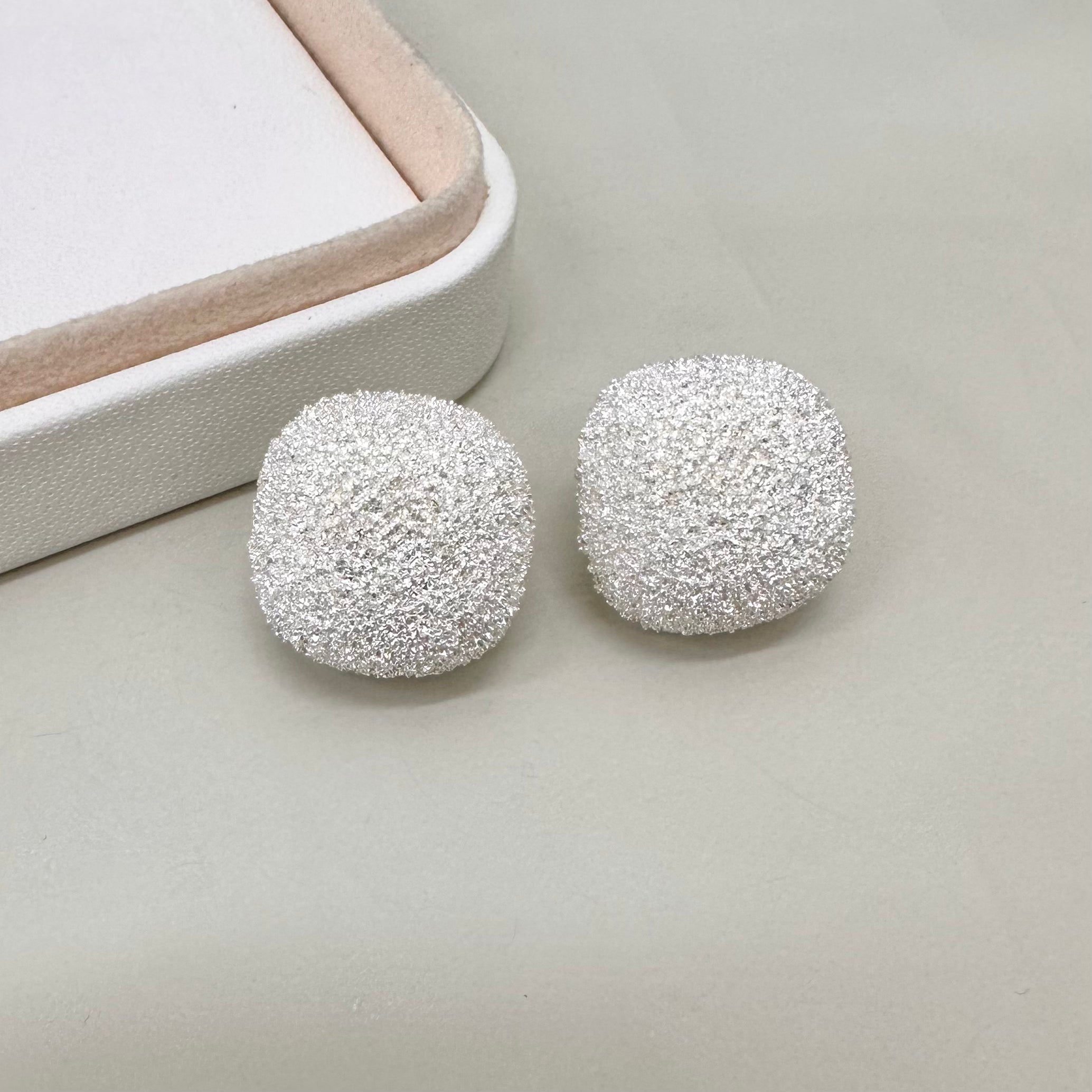 AROS BAÑO DE ORO | BOTON DE AZUCAR | 20MM