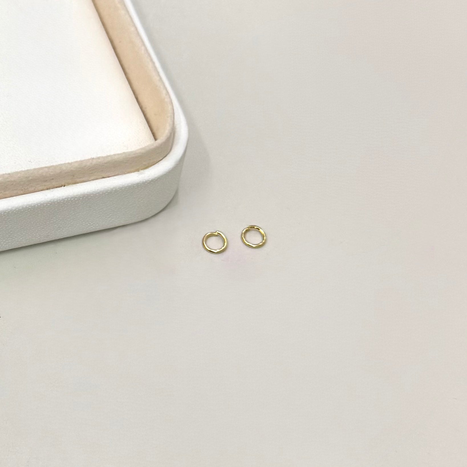 ARGOLLAS DE UNION | GROSOR 0.7MM | BAÑO DE ORO