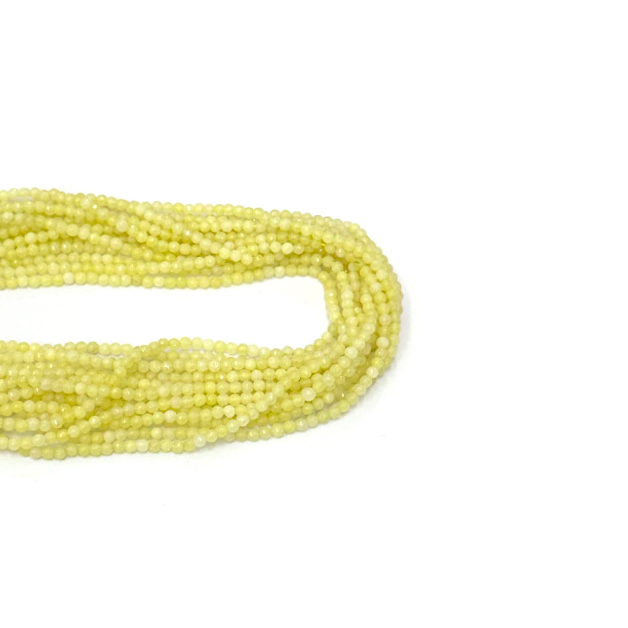 AGATA FACETADA | 3MM | AMARILLO CLARO