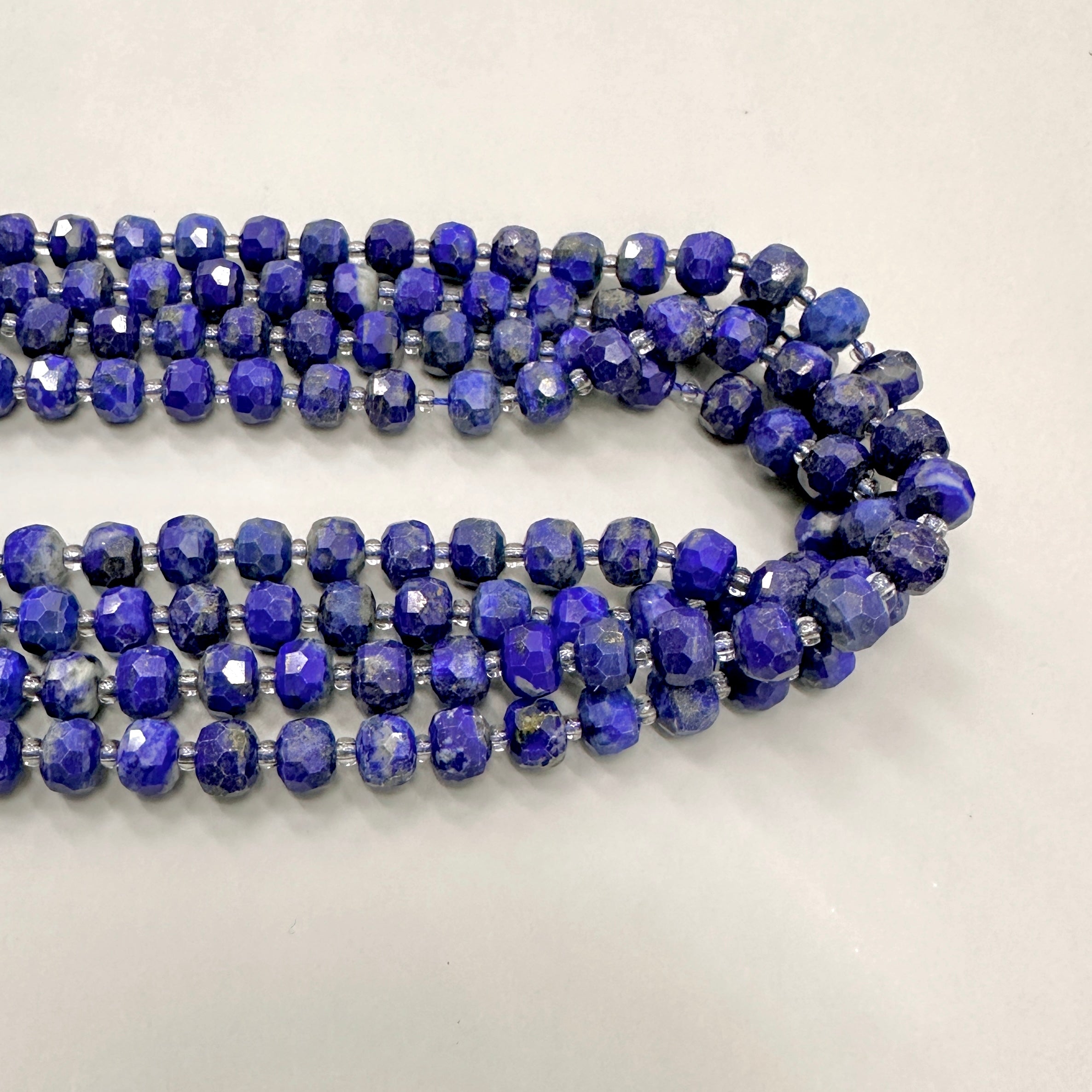 PIEDRA RONDELL FACETADA | LAPISLAZULI