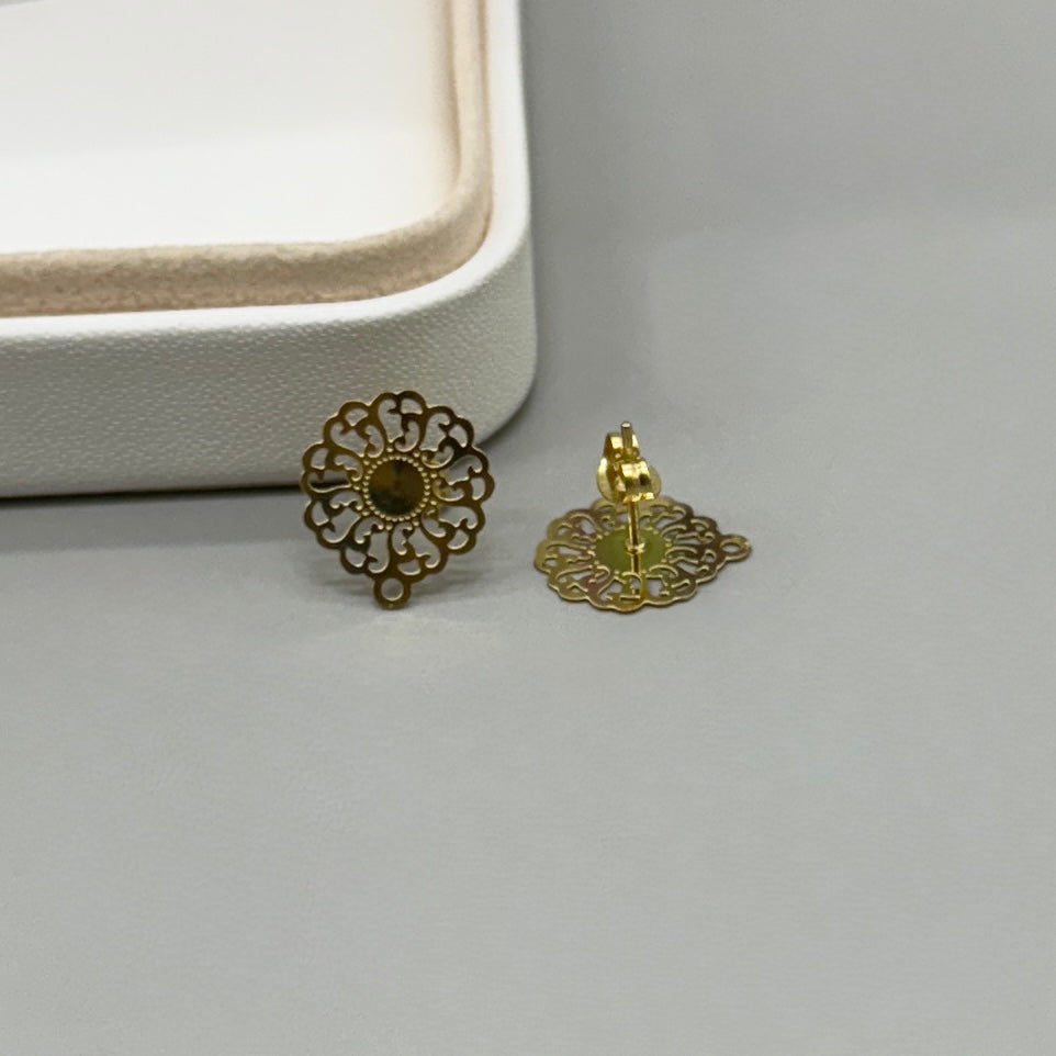 BASE DE ARO | MANDALA SOL INTERNO | ACERO | 15MM