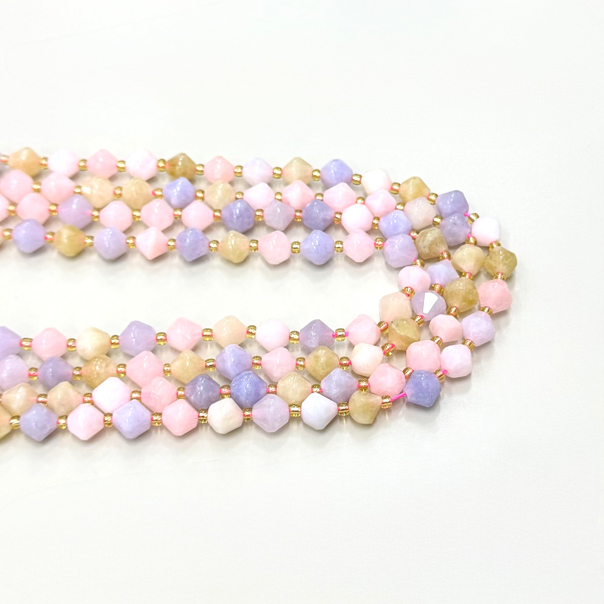 PIEDRA ROMBO FACETADA | MORGANITA